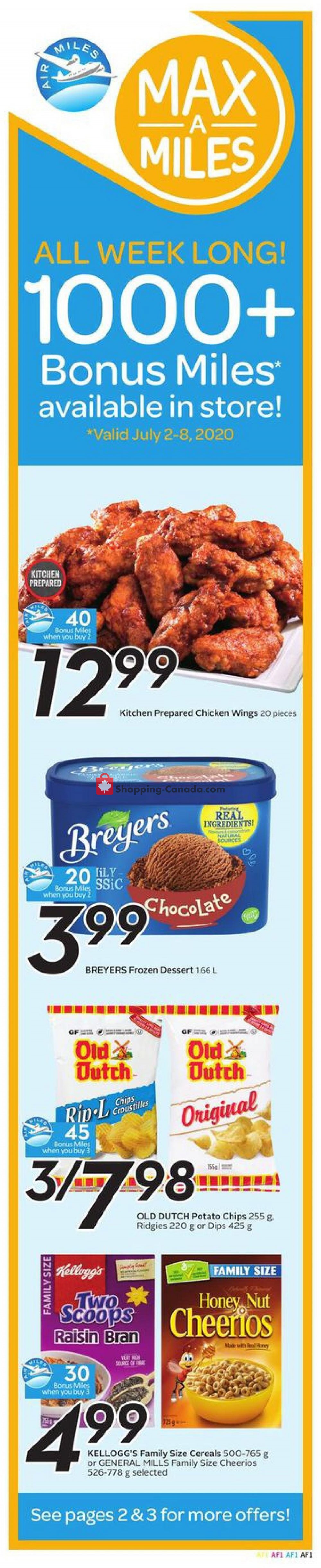 Sobeys flyer from Thursday July 2, 2020 to Wednesday July 8, 2020 - page 3
