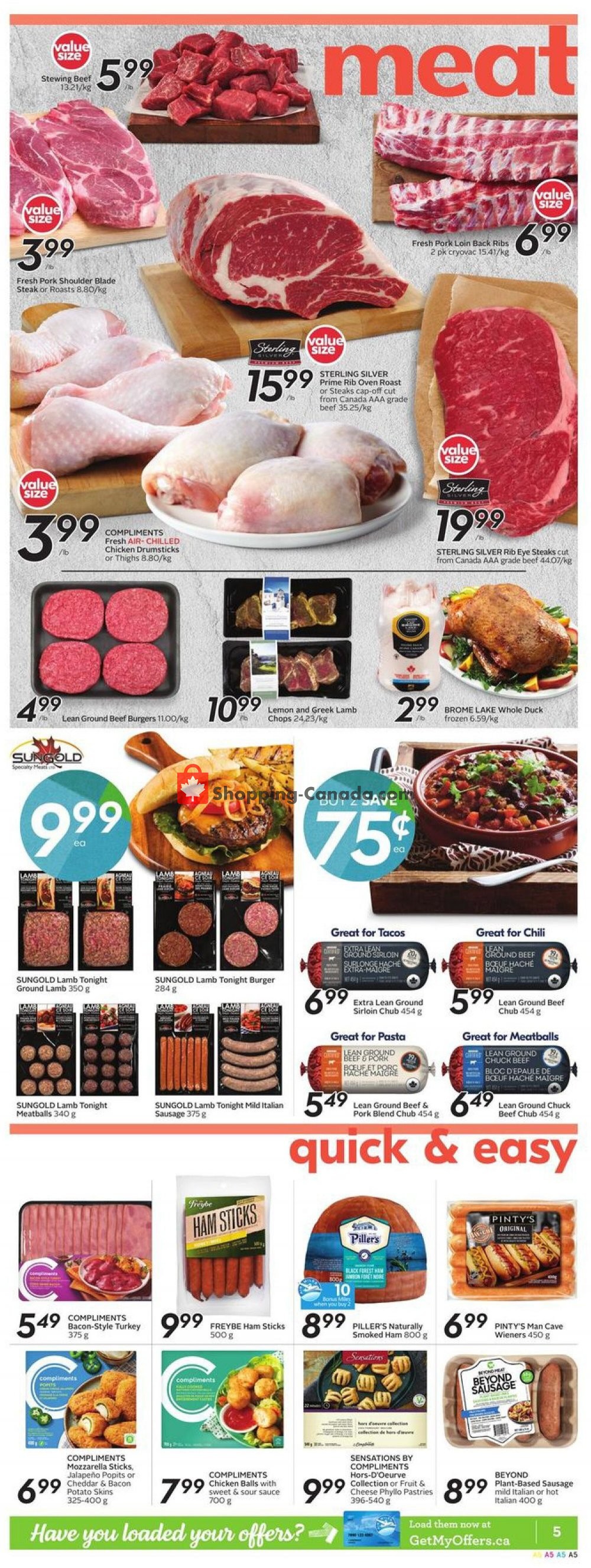 Sobeys flyer from Thursday July 2, 2020 to Wednesday July 8, 2020 - page 9