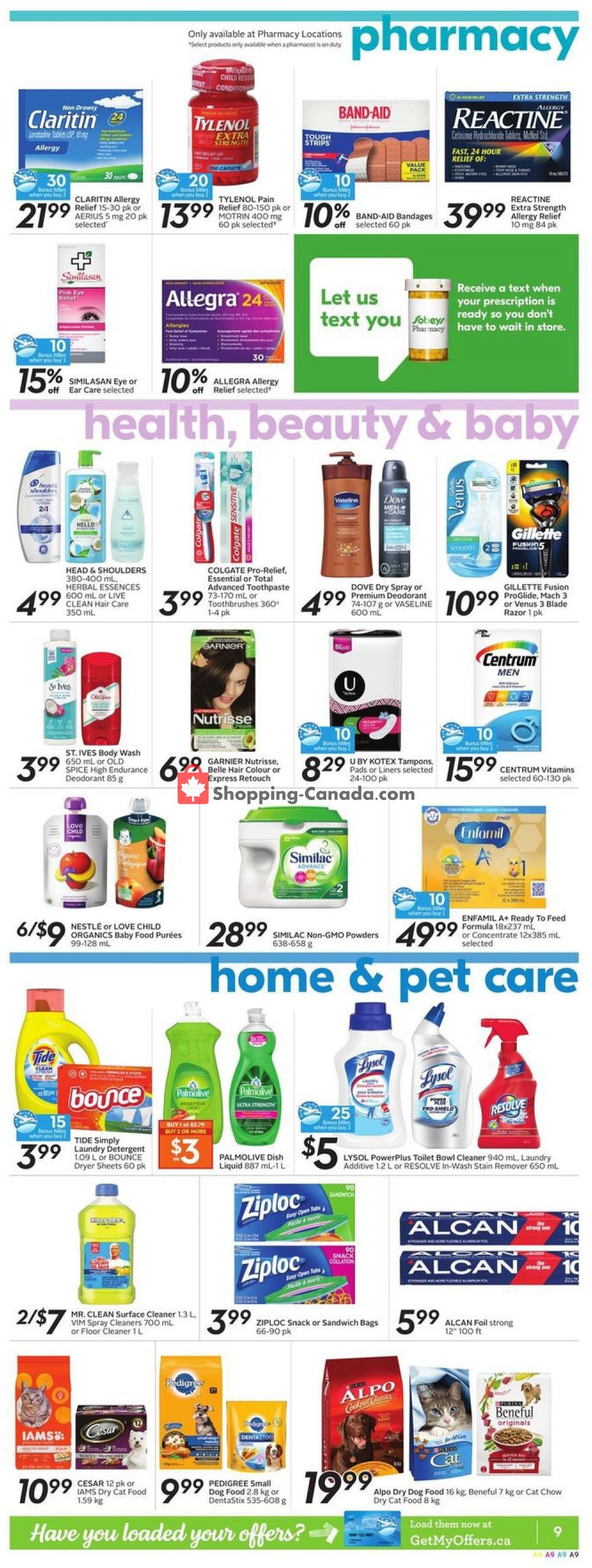 Sobeys flyer from Thursday July 9, 2020 to Wednesday July 15, 2020 - page 14