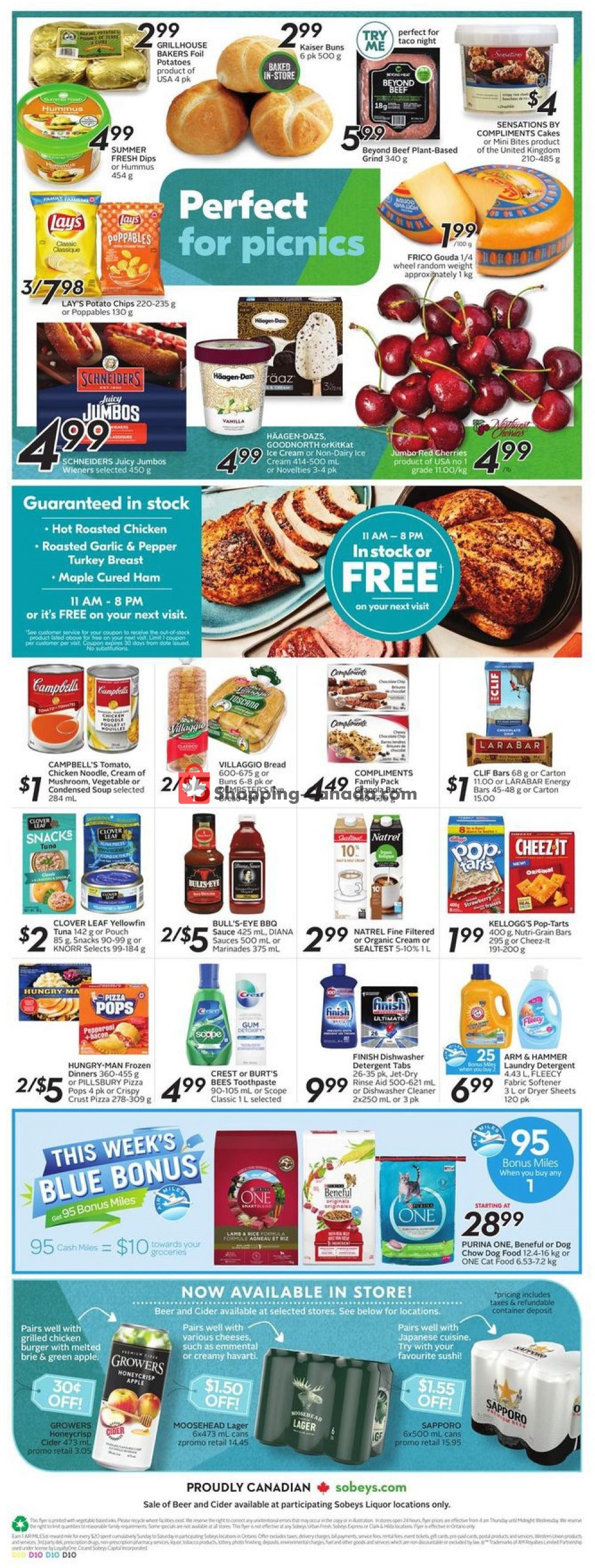 Sobeys flyer from Thursday July 9, 2020 to Wednesday July 15, 2020 - page 15