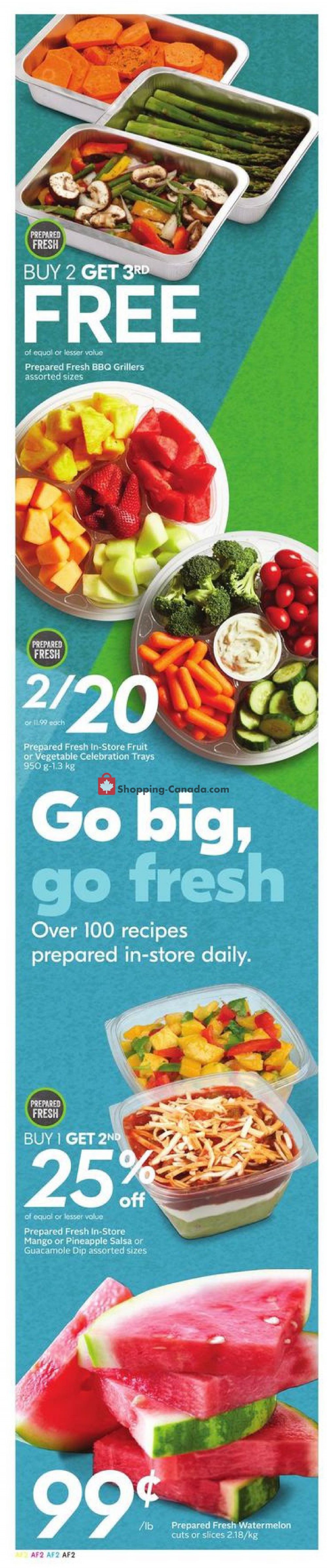 Sobeys flyer from Thursday July 9, 2020 to Wednesday July 15, 2020 - page 3
