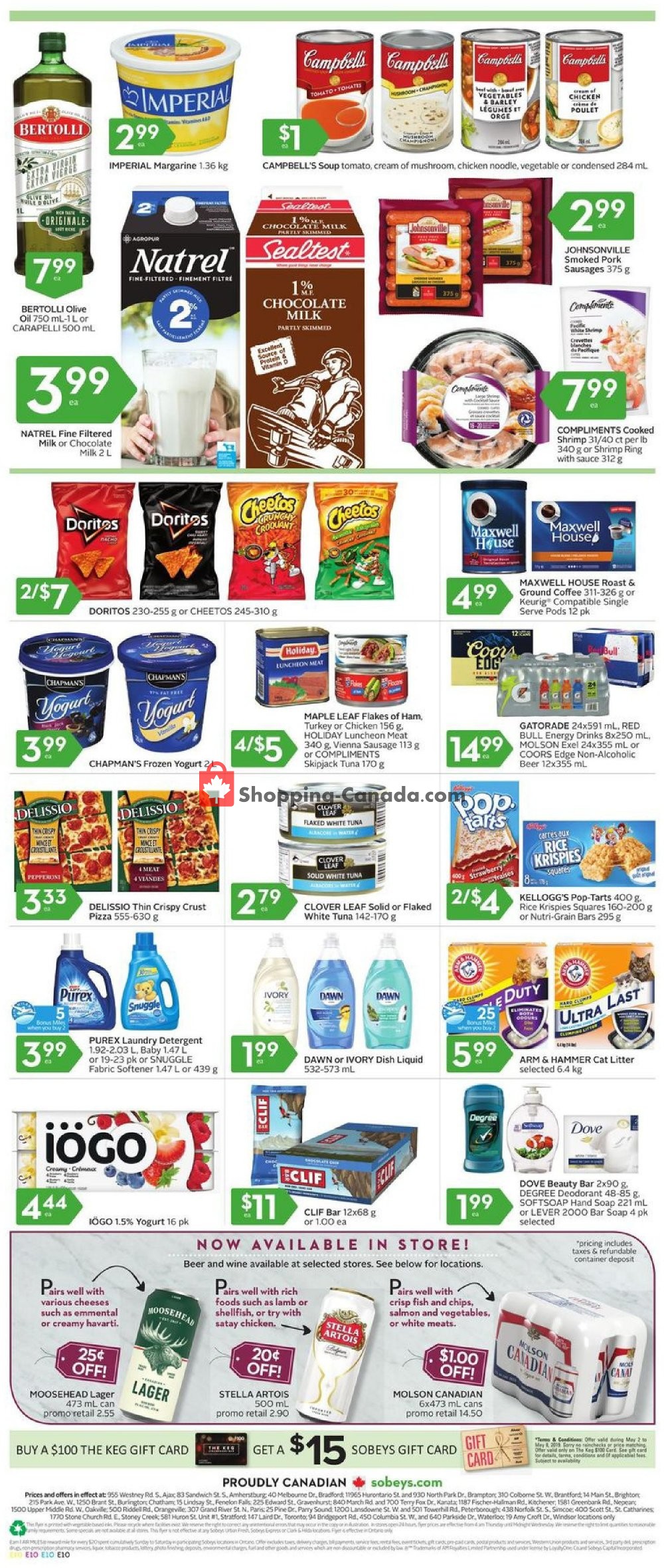 Sobeys flyer from Thursday May 2, 2019 to Wednesday May 8, 2019 - page 14