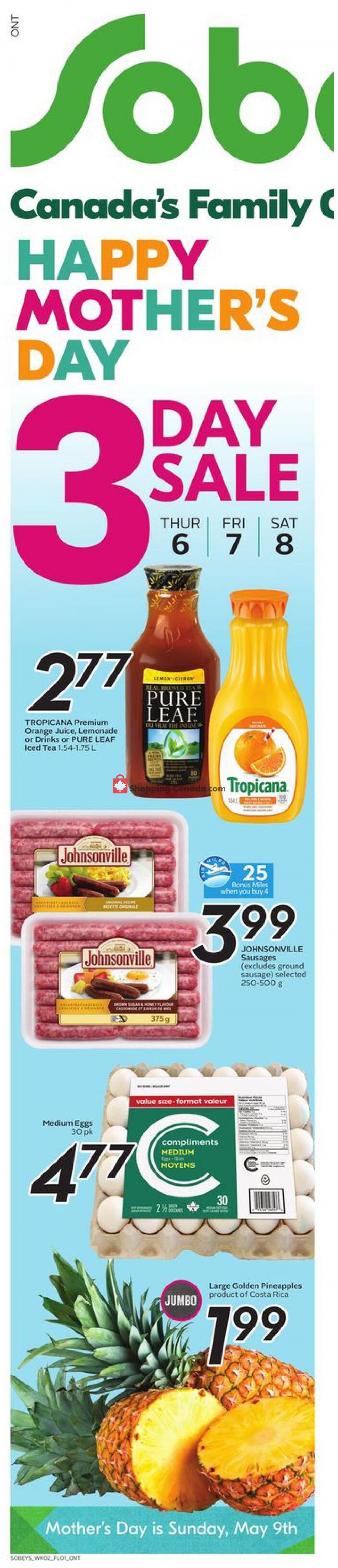 Sobeys flyer from Thursday May 6, 2021 to Wednesday May 12, 2021 - page 2