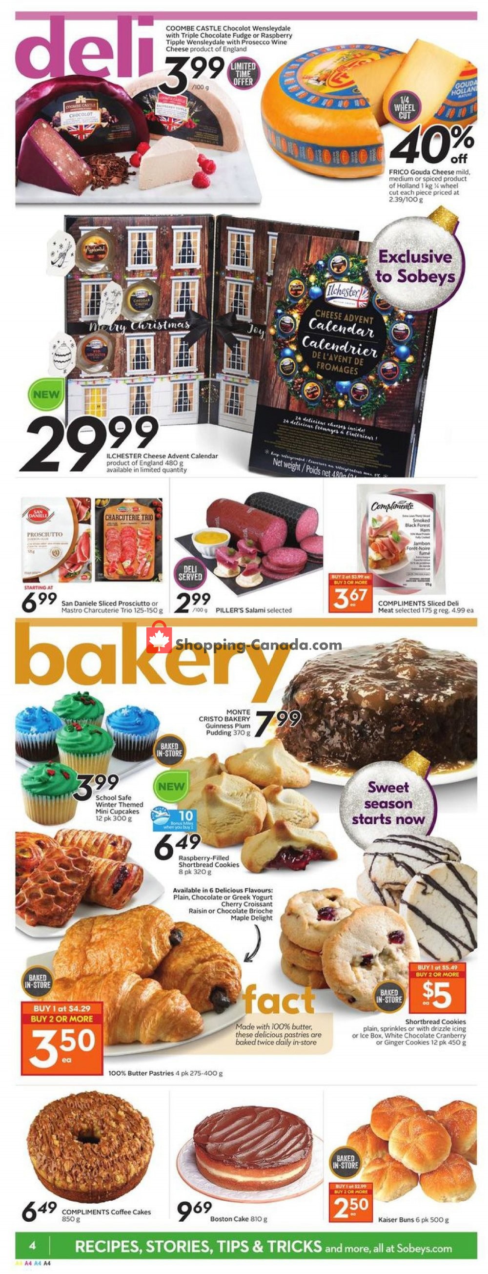 Sobeys flyer from Thursday November 7, 2019 to Wednesday November 13, 2019 - page 4