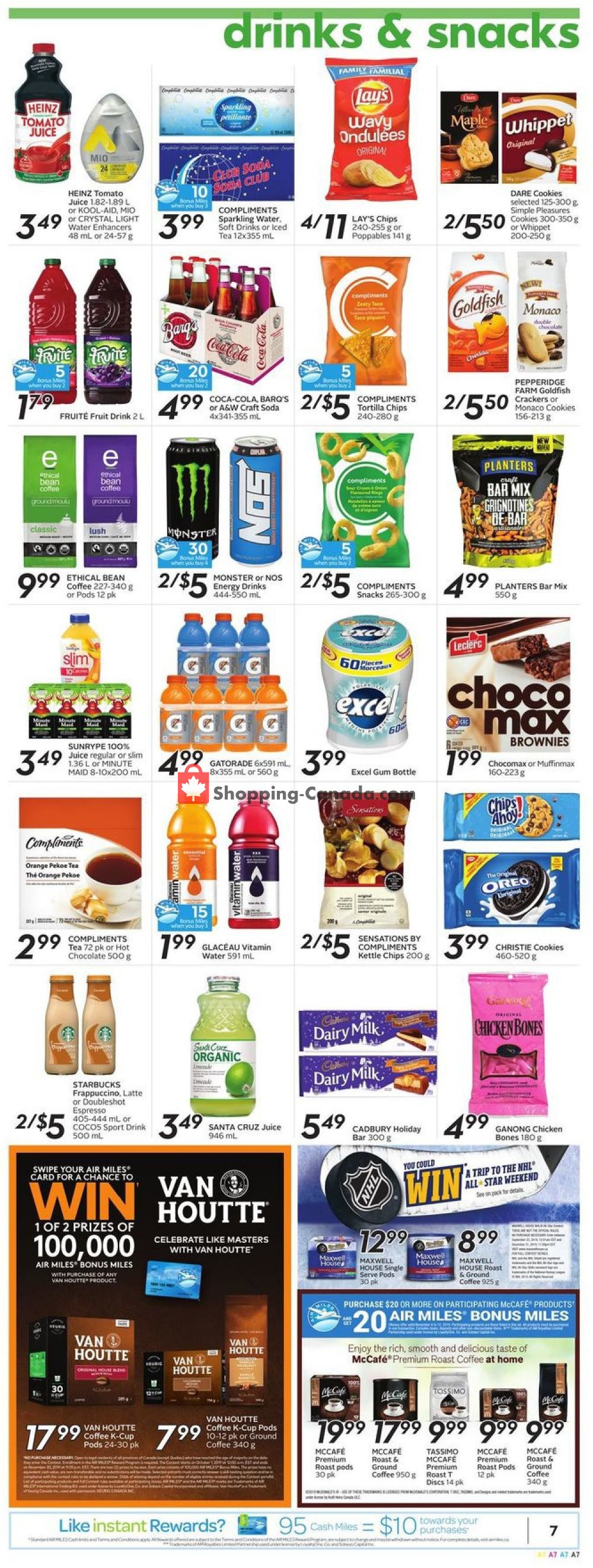 Sobeys flyer from Thursday November 7, 2019 to Wednesday November 13, 2019 - page 7