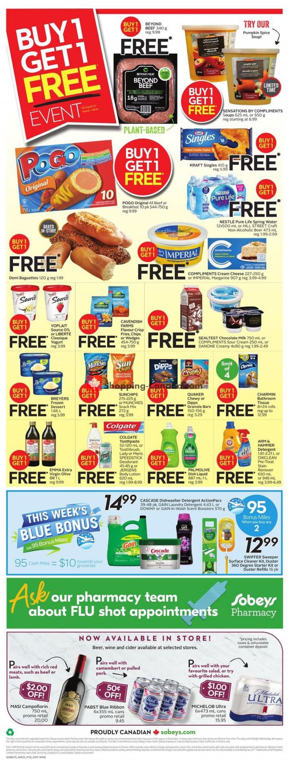 Sobeys flyer from Thursday October 15, 2020 to Wednesday October 21, 2020 - page 14