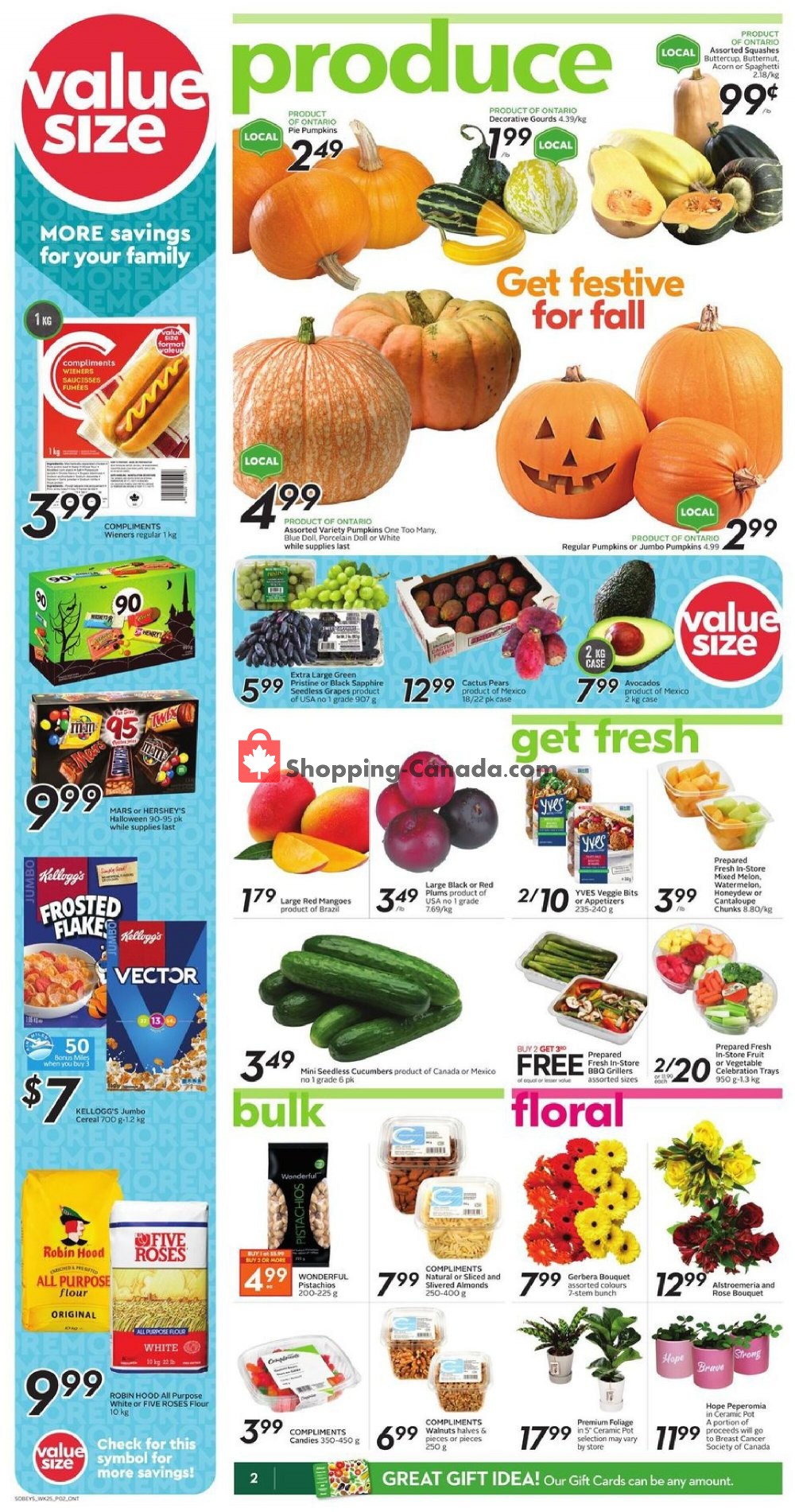 Sobeys flyer from Thursday October 15, 2020 to Wednesday October 21, 2020 - page 4