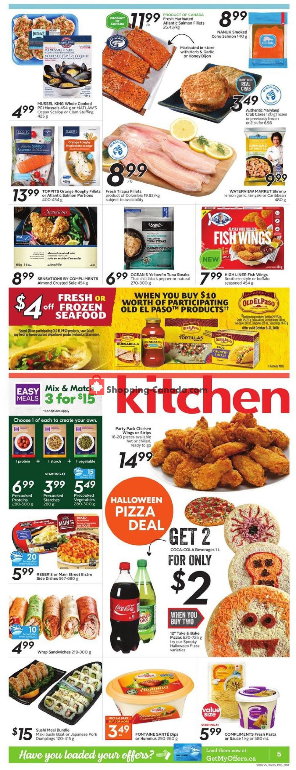 Sobeys flyer from Thursday October 15, 2020 to Wednesday October 21, 2020 - page 7