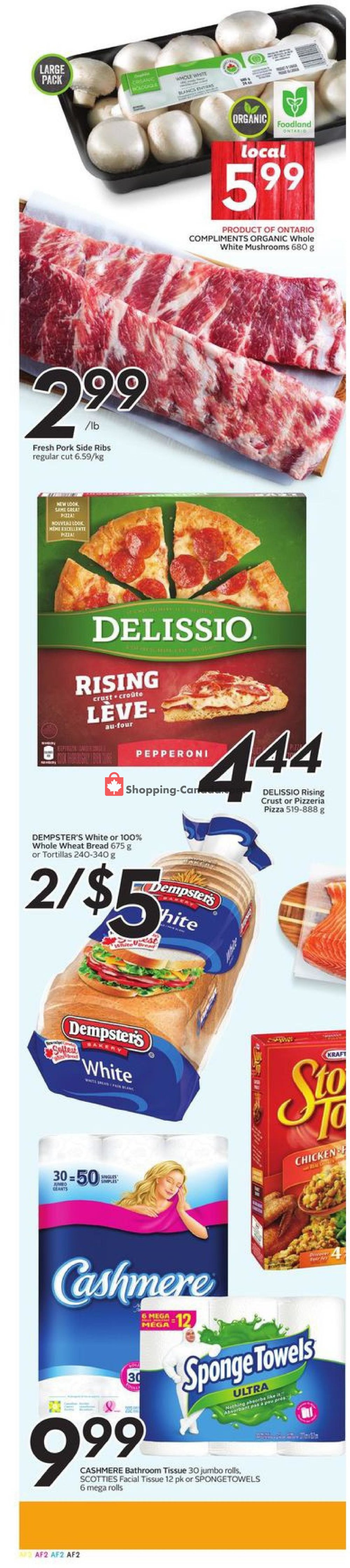 Sobeys flyer from Thursday October 3, 2019 to Wednesday October 9, 2019 - page 1