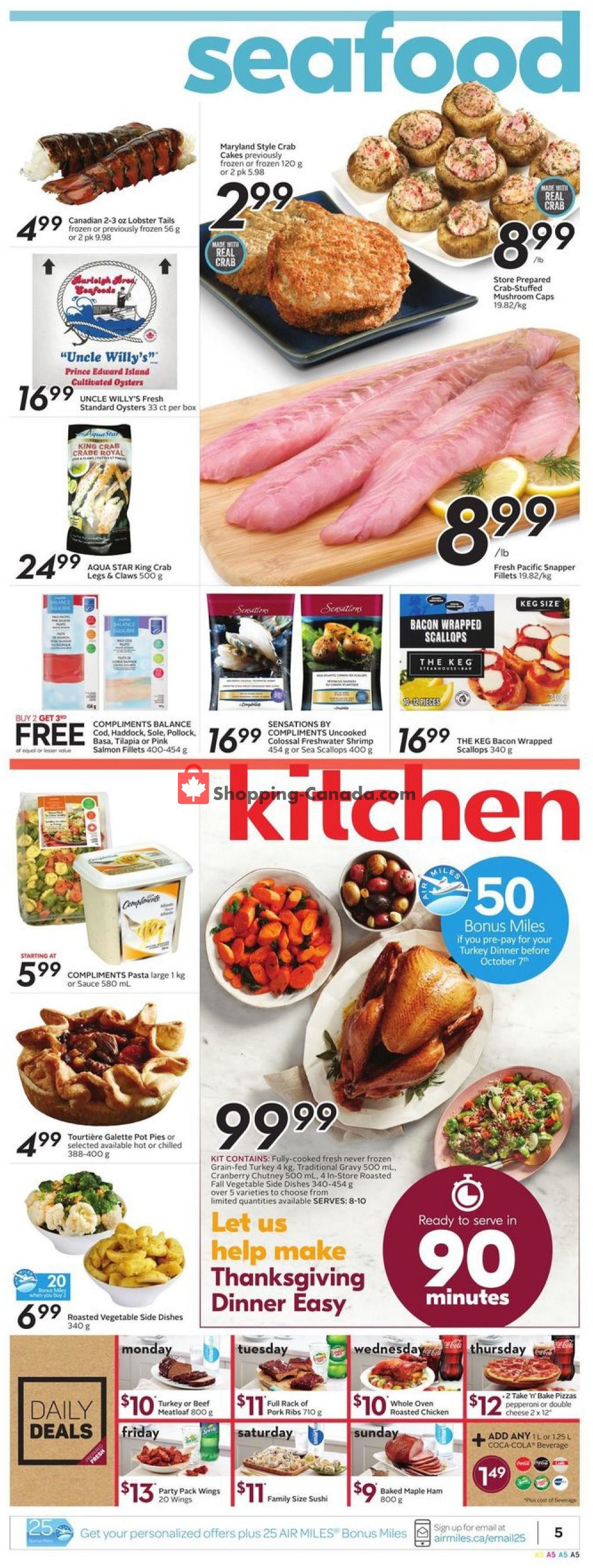 Sobeys flyer from Thursday October 3, 2019 to Wednesday October 9, 2019 - page 10