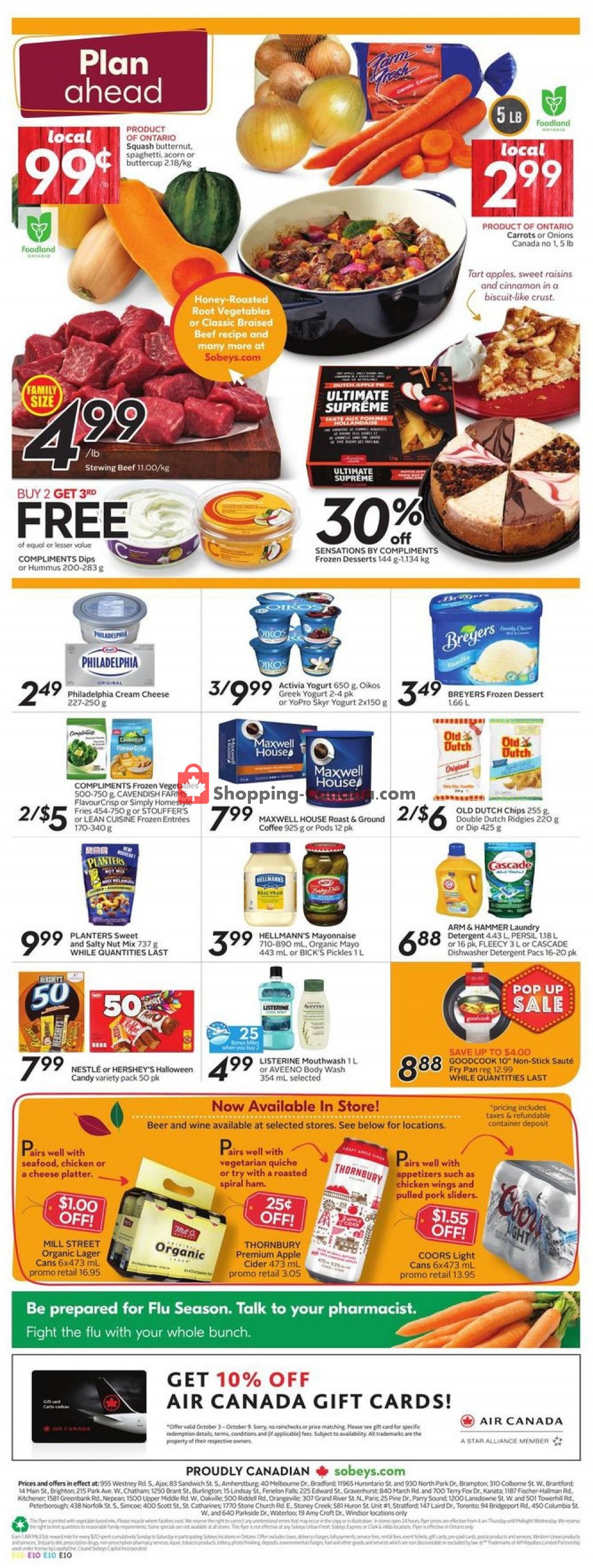 Sobeys flyer from Thursday October 3, 2019 to Wednesday October 9, 2019 - page 17