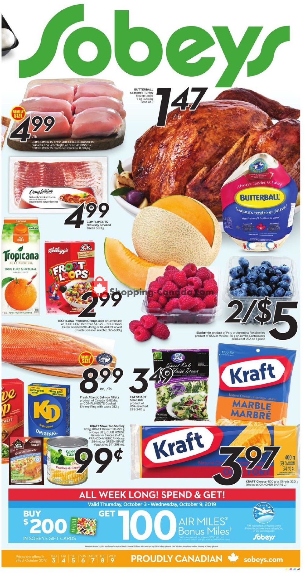 Sobeys flyer from Thursday October 3, 2019 to Wednesday October 9, 2019 - page 2