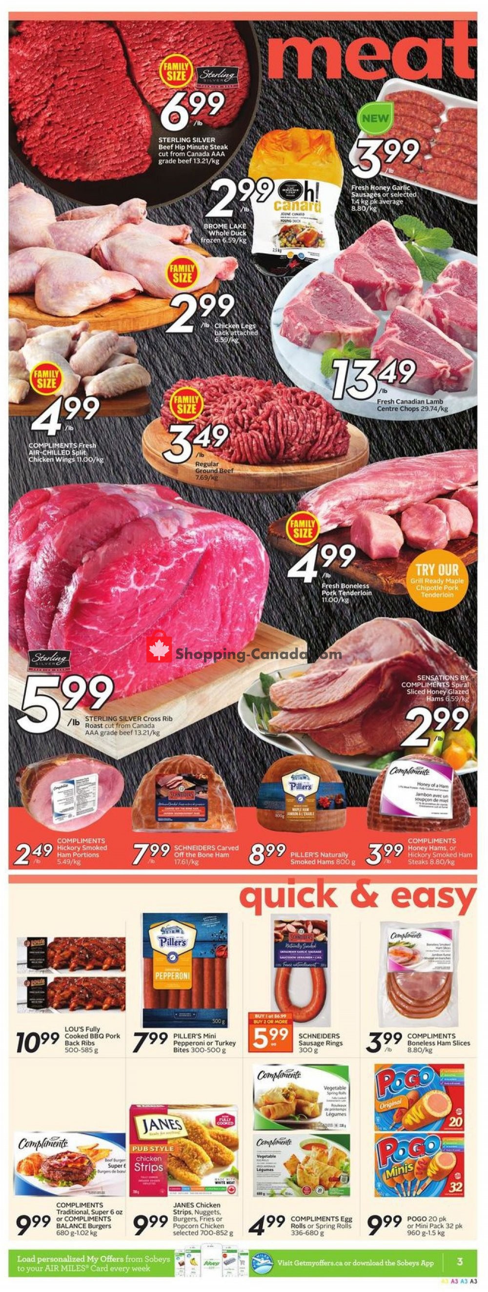 Sobeys flyer from Thursday October 3, 2019 to Wednesday October 9, 2019 - page 6