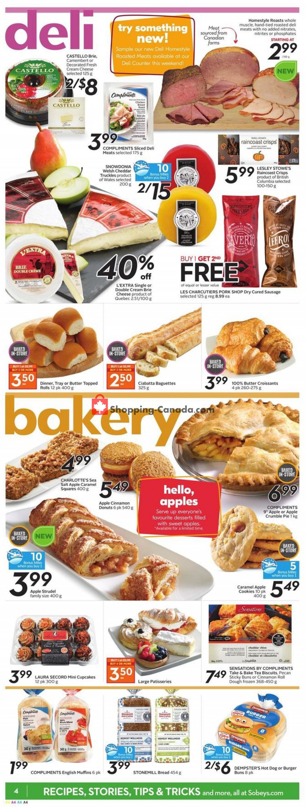 Sobeys flyer from Thursday October 3, 2019 to Wednesday October 9, 2019 - page 7