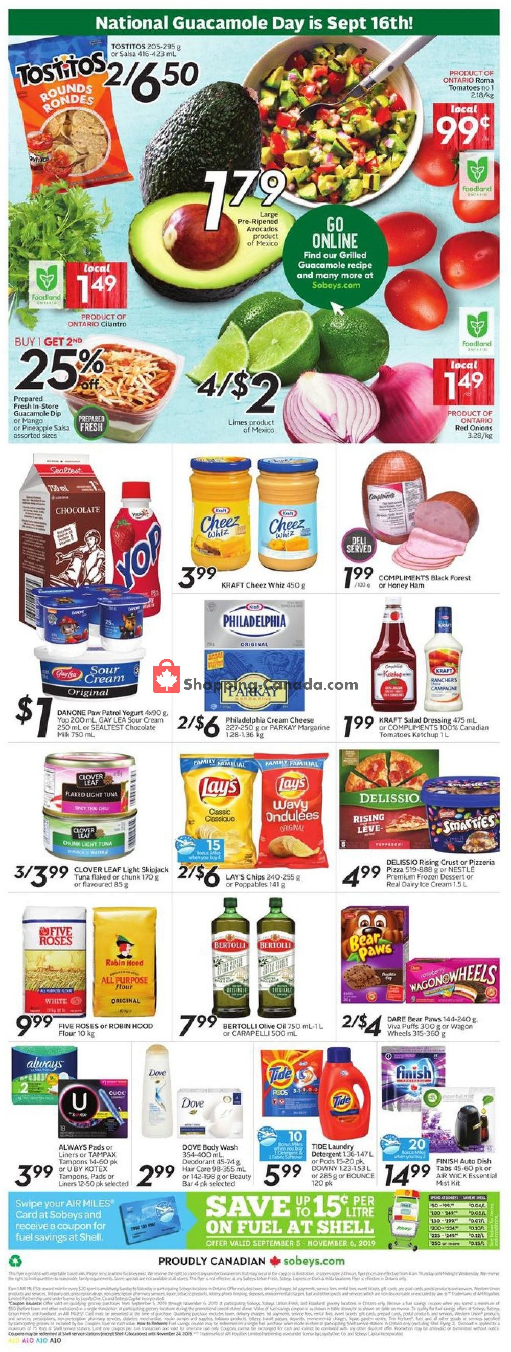 Sobeys flyer from Thursday September 12, 2019 to Wednesday September 18, 2019 - page 15