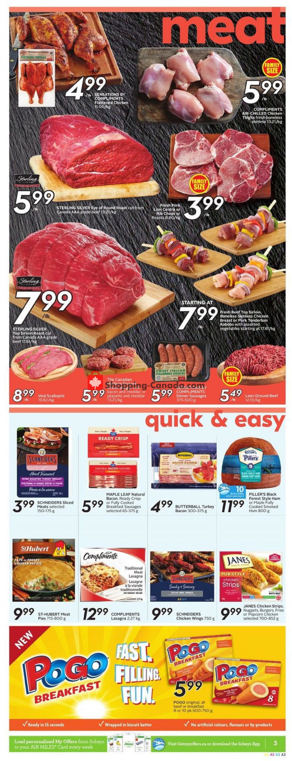 Sobeys flyer from Thursday September 12, 2019 to Wednesday September 18, 2019 - page 3