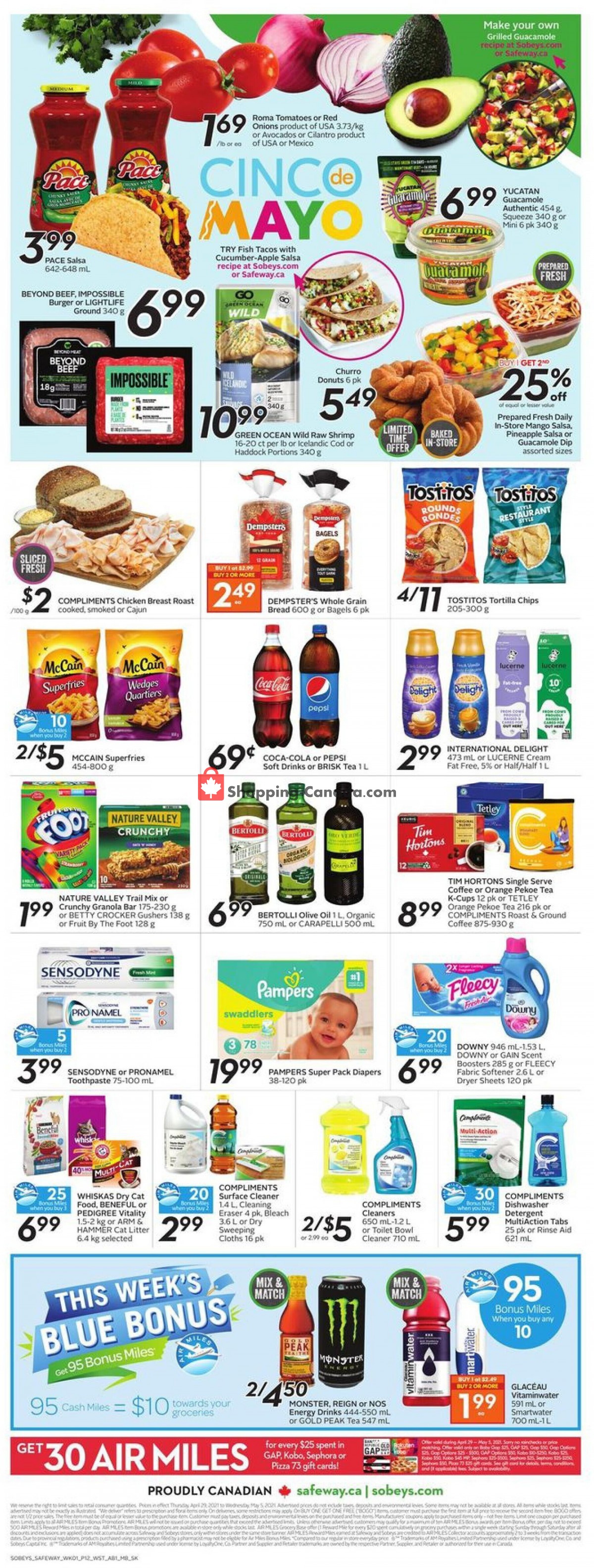 Sobeys flyer from Thursday April 29, 2021 to Wednesday May 5, 2021 - page 16
