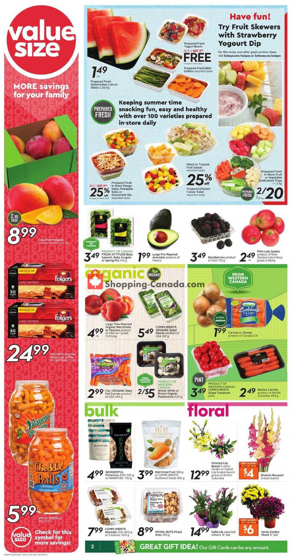 Sobeys flyer from Thursday August 6, 2020 to Wednesday August 12, 2020 - page 5