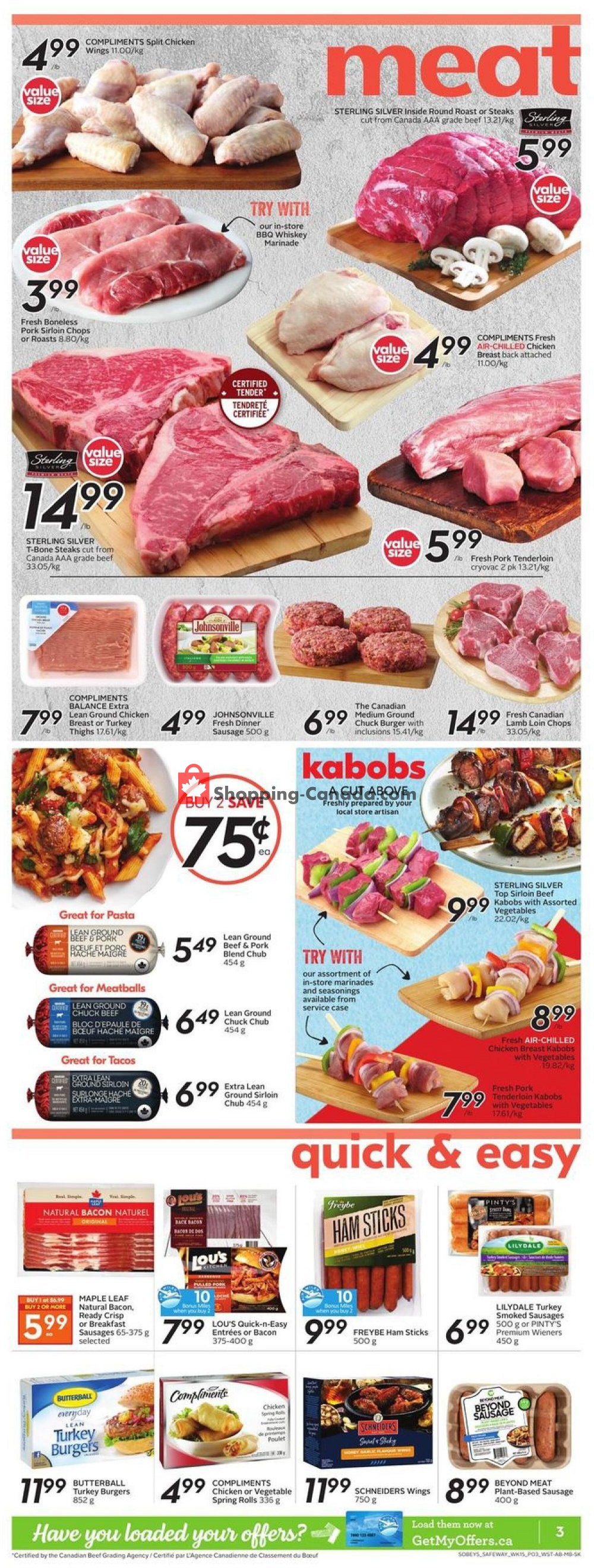 Sobeys flyer from Thursday August 6, 2020 to Wednesday August 12, 2020 - page 9