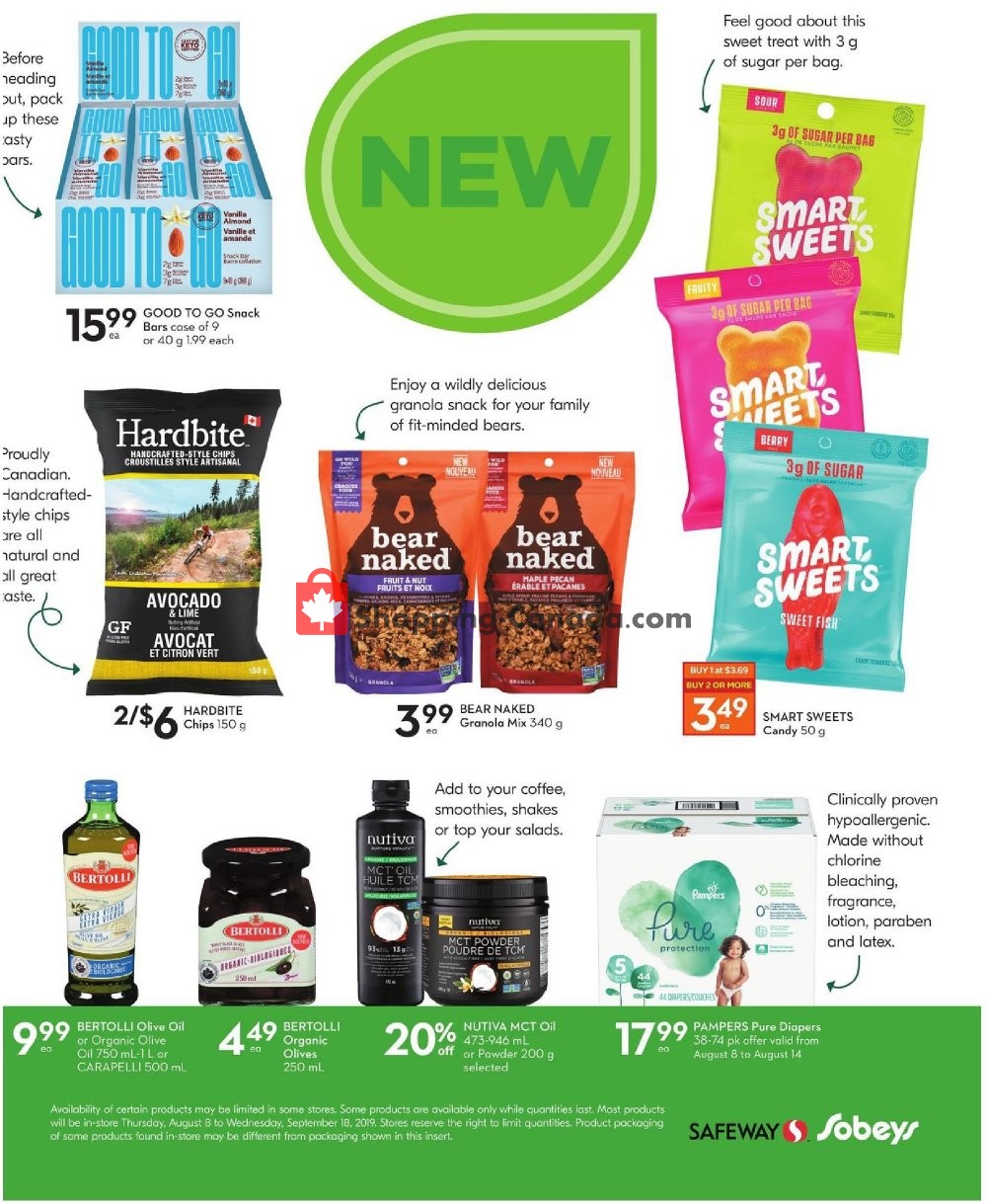 Sobeys flyer from Thursday August 8, 2019 to Wednesday September 18, 2019 - page 6