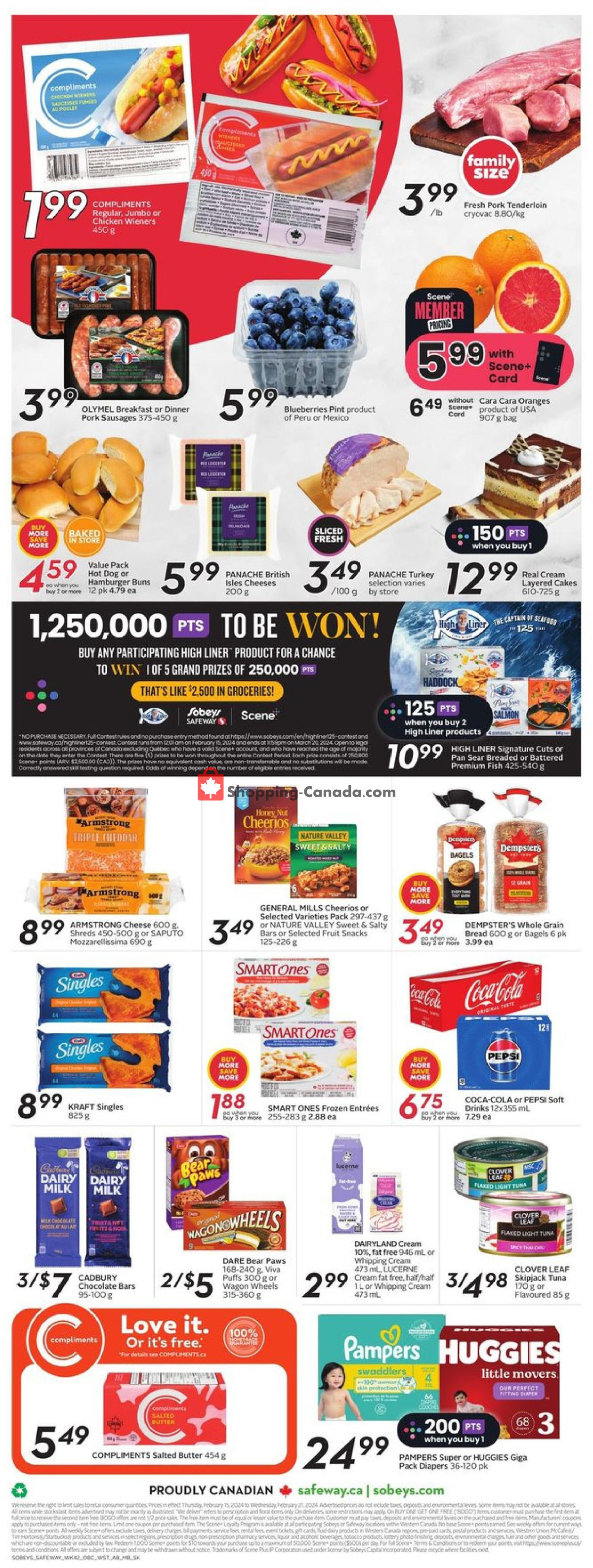 Sobeys flyer from Thursday February 15, 2024 to Wednesday February 21, 2024 - page 4