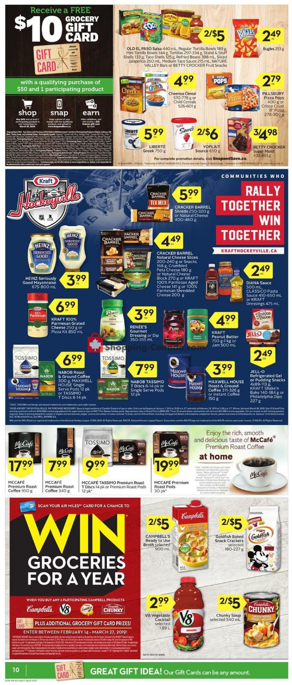 Sobeys flyer from Thursday February 21, 2019 to Wednesday February 27, 2019 - page 12