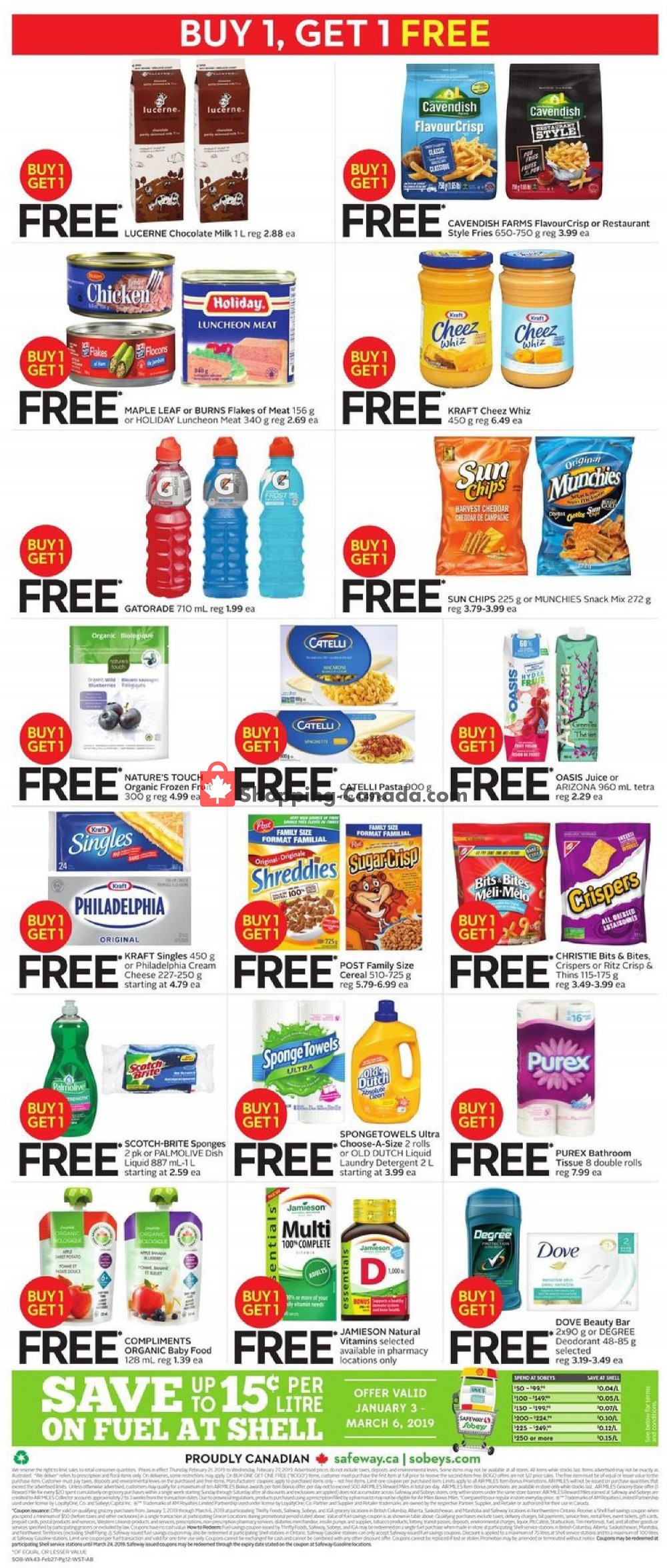 Sobeys flyer from Thursday February 21, 2019 to Wednesday February 27, 2019 - page 14