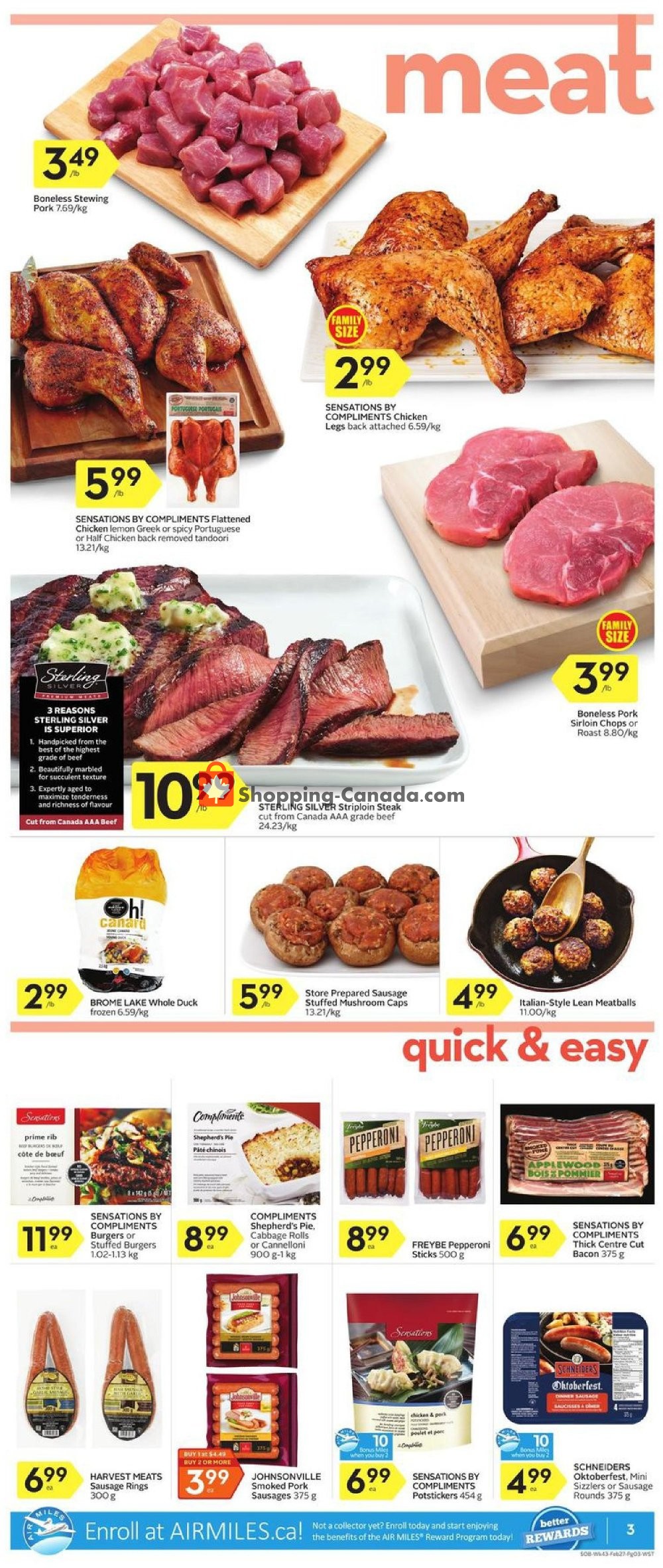 Sobeys flyer from Thursday February 21, 2019 to Wednesday February 27, 2019 - page 3
