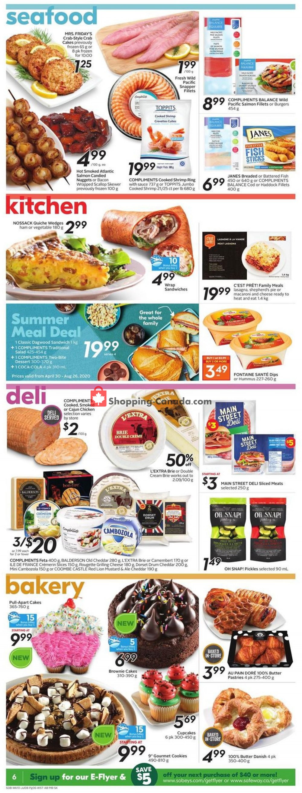 Sobeys flyer from Thursday July 2, 2020 to Wednesday July 8, 2020 - page 11