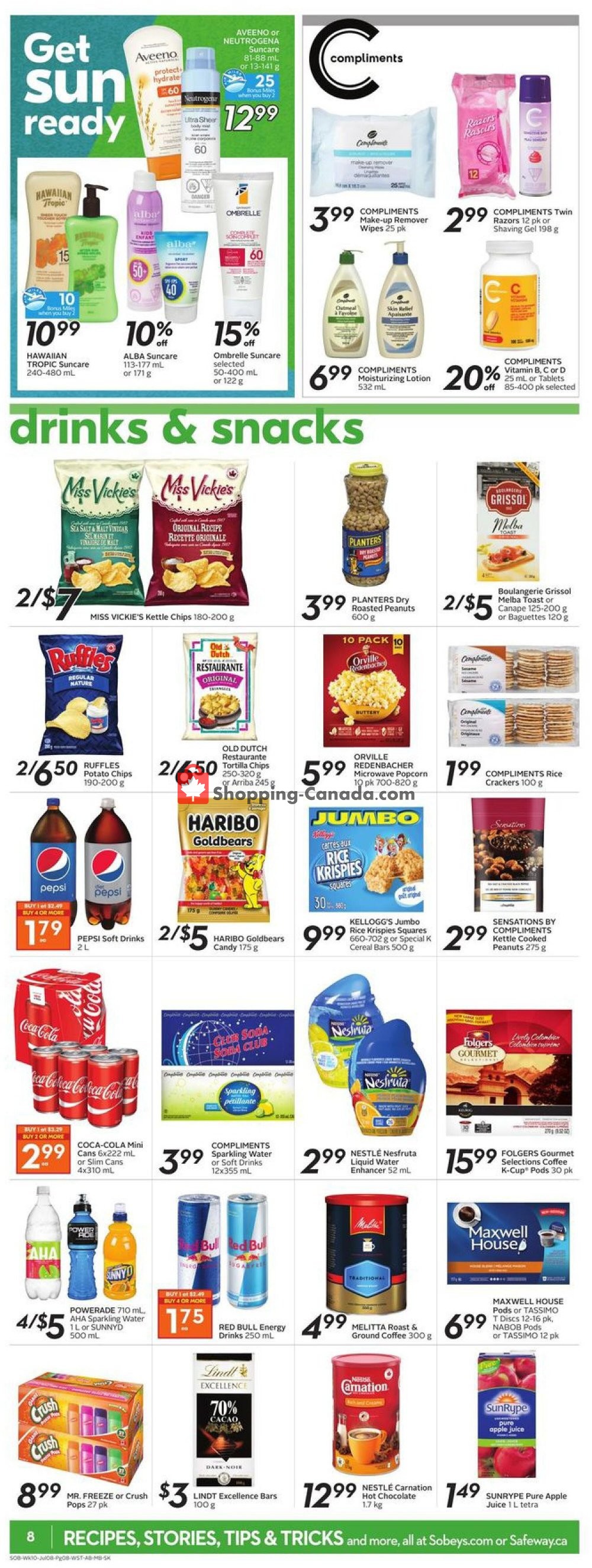 Sobeys flyer from Thursday July 2, 2020 to Wednesday July 8, 2020 - page 13