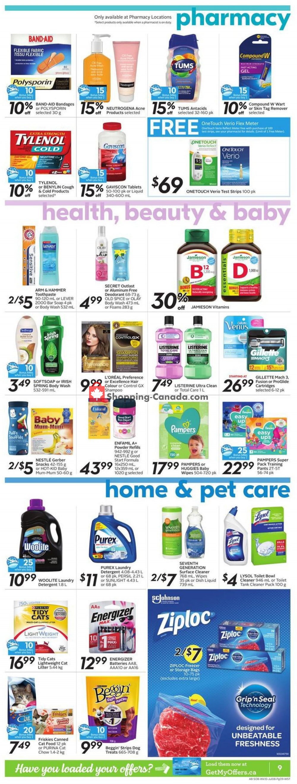 Sobeys flyer from Thursday July 2, 2020 to Wednesday July 8, 2020 - page 14