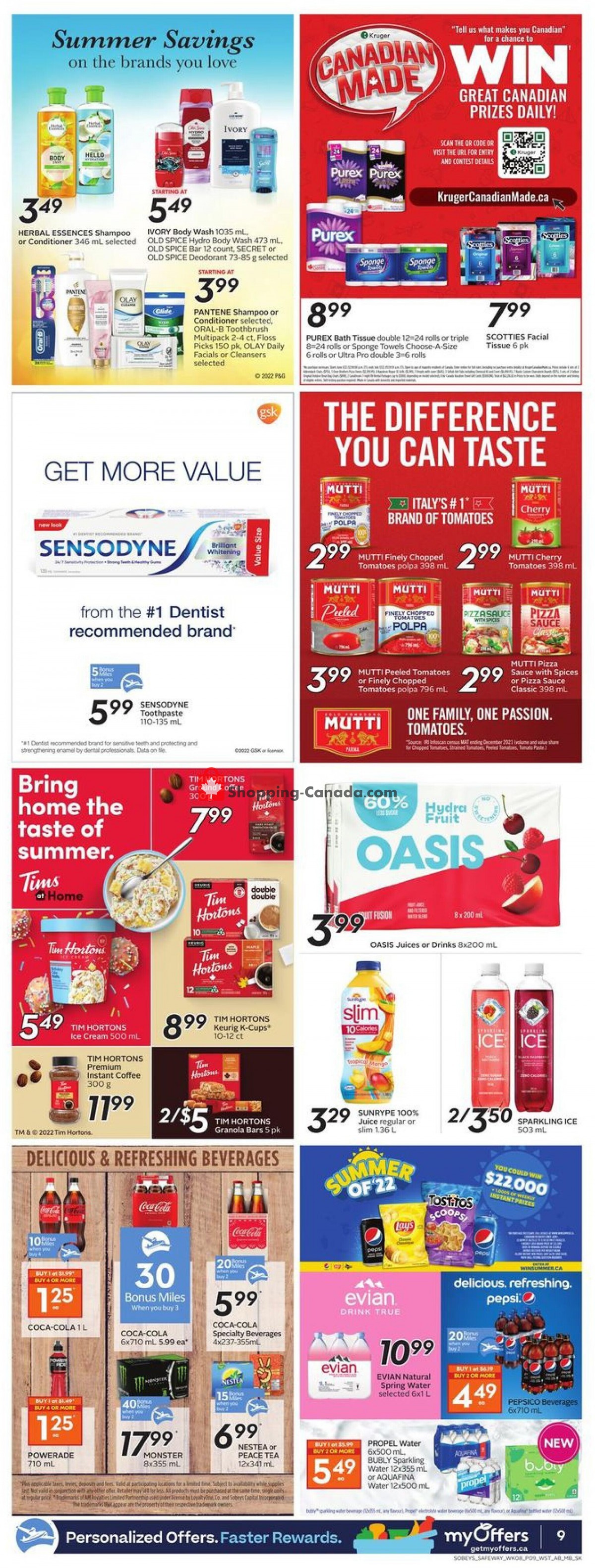 Sobeys flyer from Thursday June 23, 2022 to Wednesday June 29, 2022 - page 12