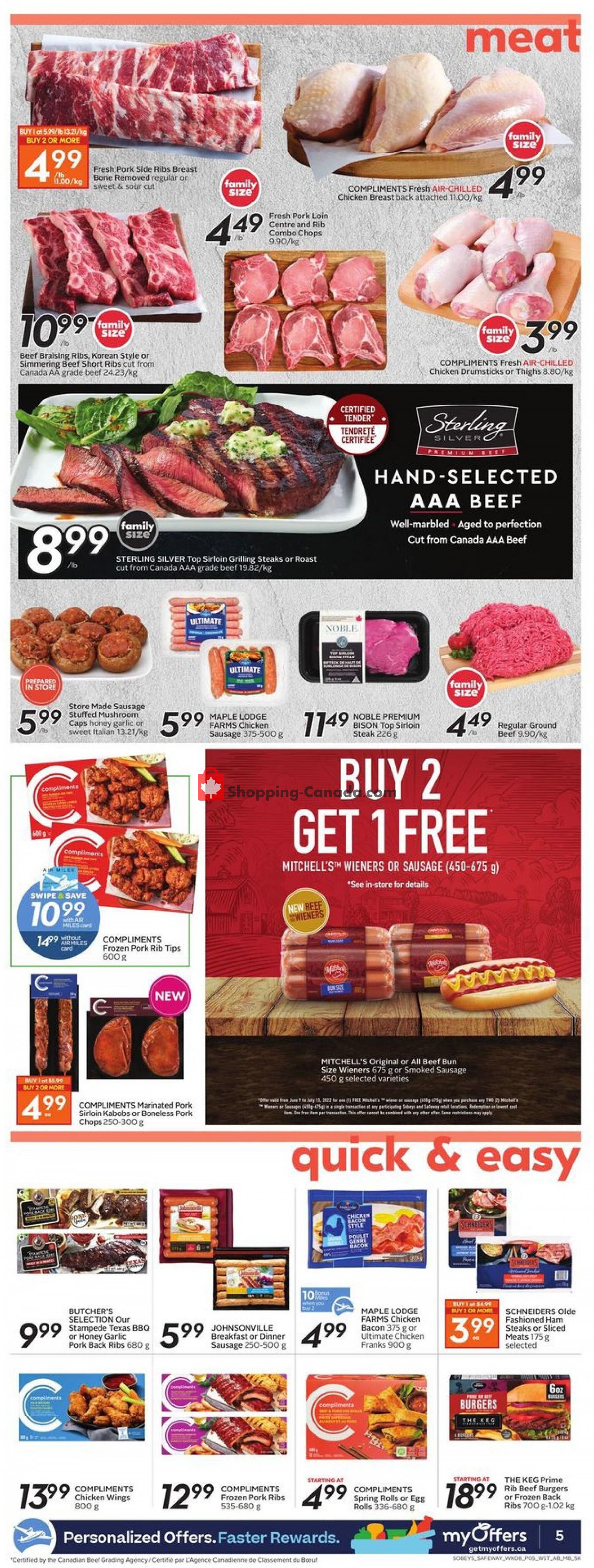 Sobeys flyer from Thursday June 23, 2022 to Wednesday June 29, 2022 - page 8