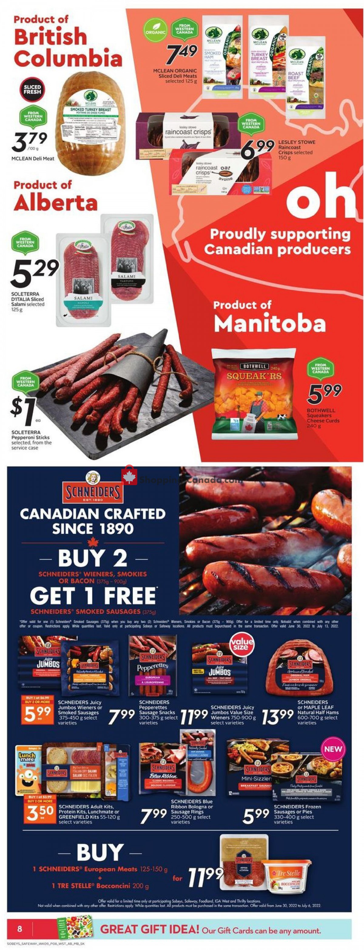 Sobeys flyer from Thursday June 30, 2022 to Wednesday July 6, 2022 - page 12
