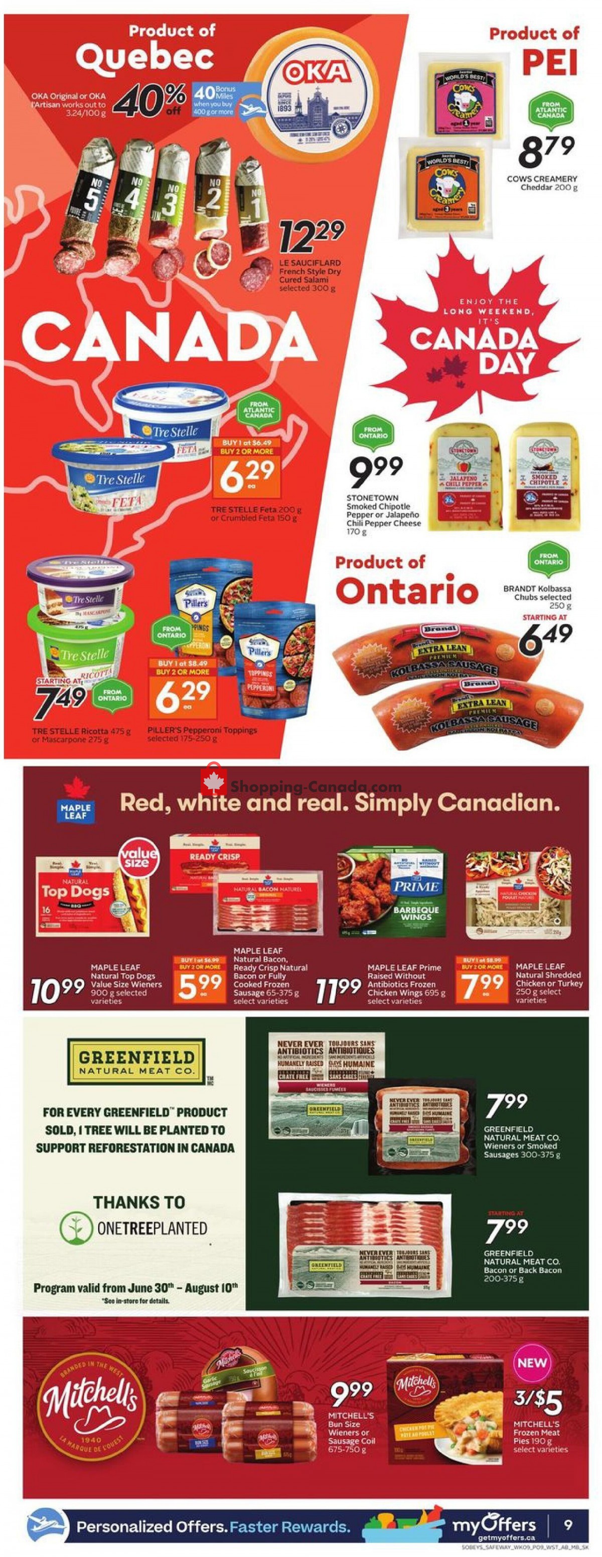 Sobeys flyer from Thursday June 30, 2022 to Wednesday July 6, 2022 - page 13
