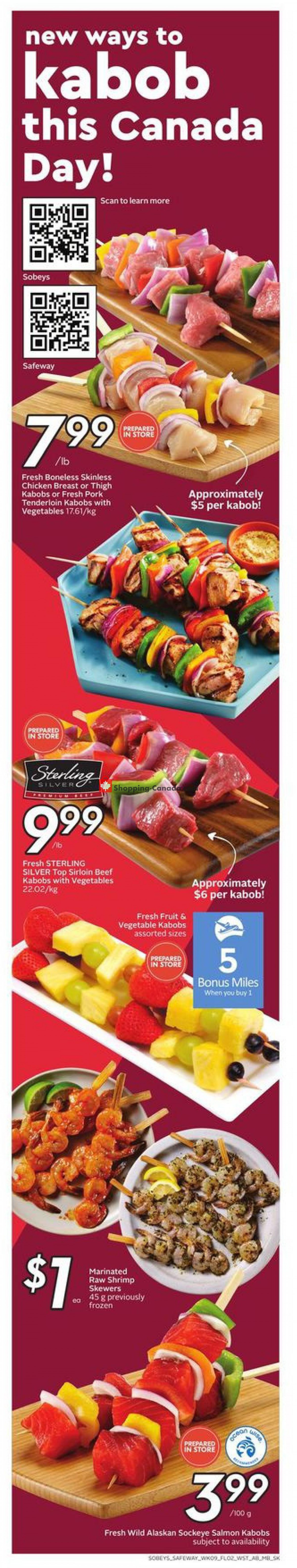 Sobeys flyer from Thursday June 30, 2022 to Wednesday July 6, 2022 - page 3