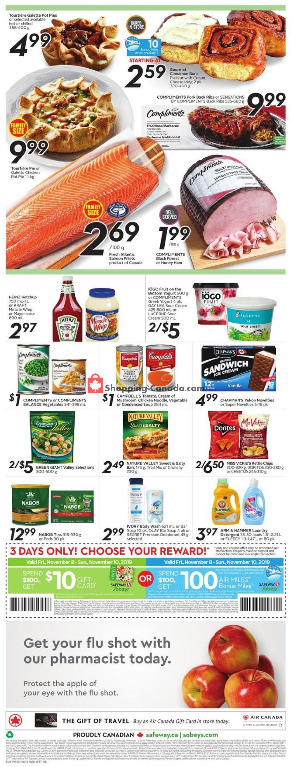 Sobeys flyer from Thursday November 7, 2019 to Wednesday November 13, 2019 - page 12