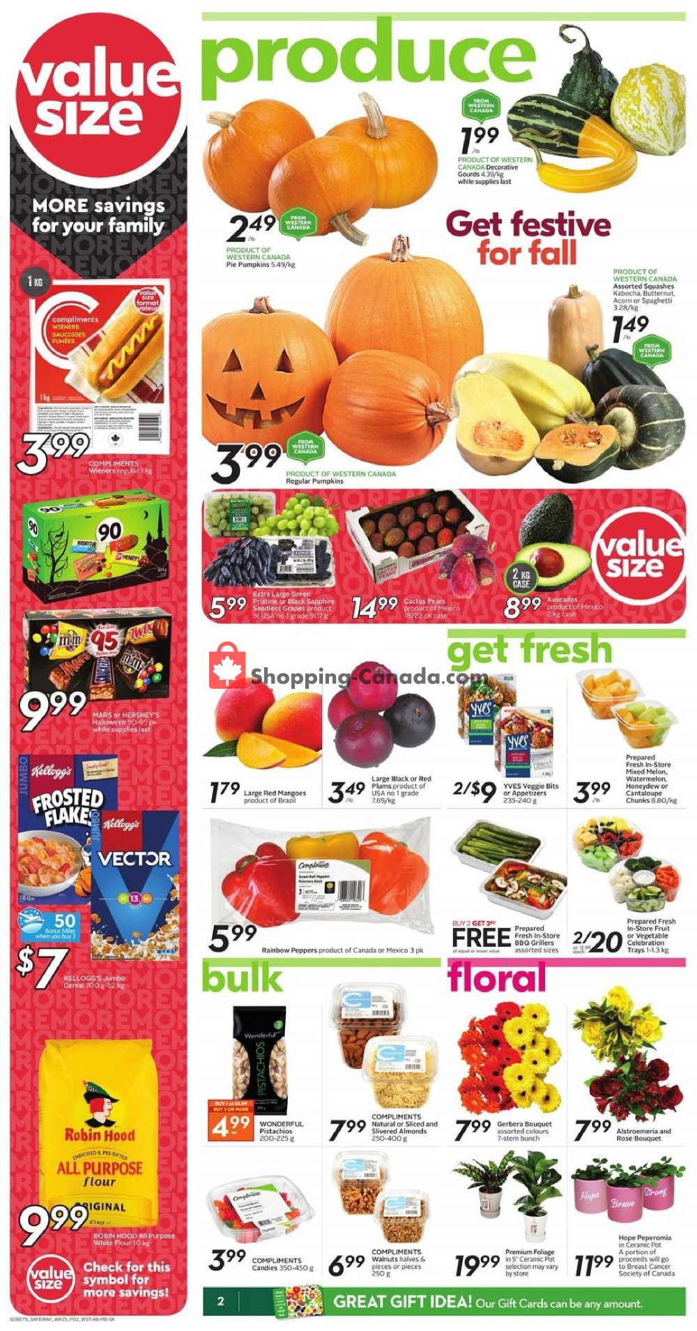 Sobeys flyer from Thursday October 15, 2020 to Wednesday October 21, 2020 - page 4