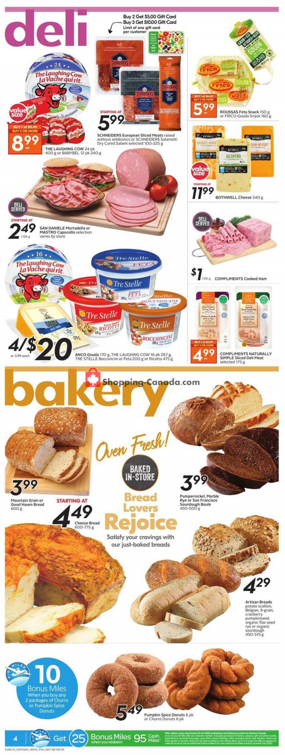 Sobeys flyer from Thursday October 15, 2020 to Wednesday October 21, 2020 - page 6