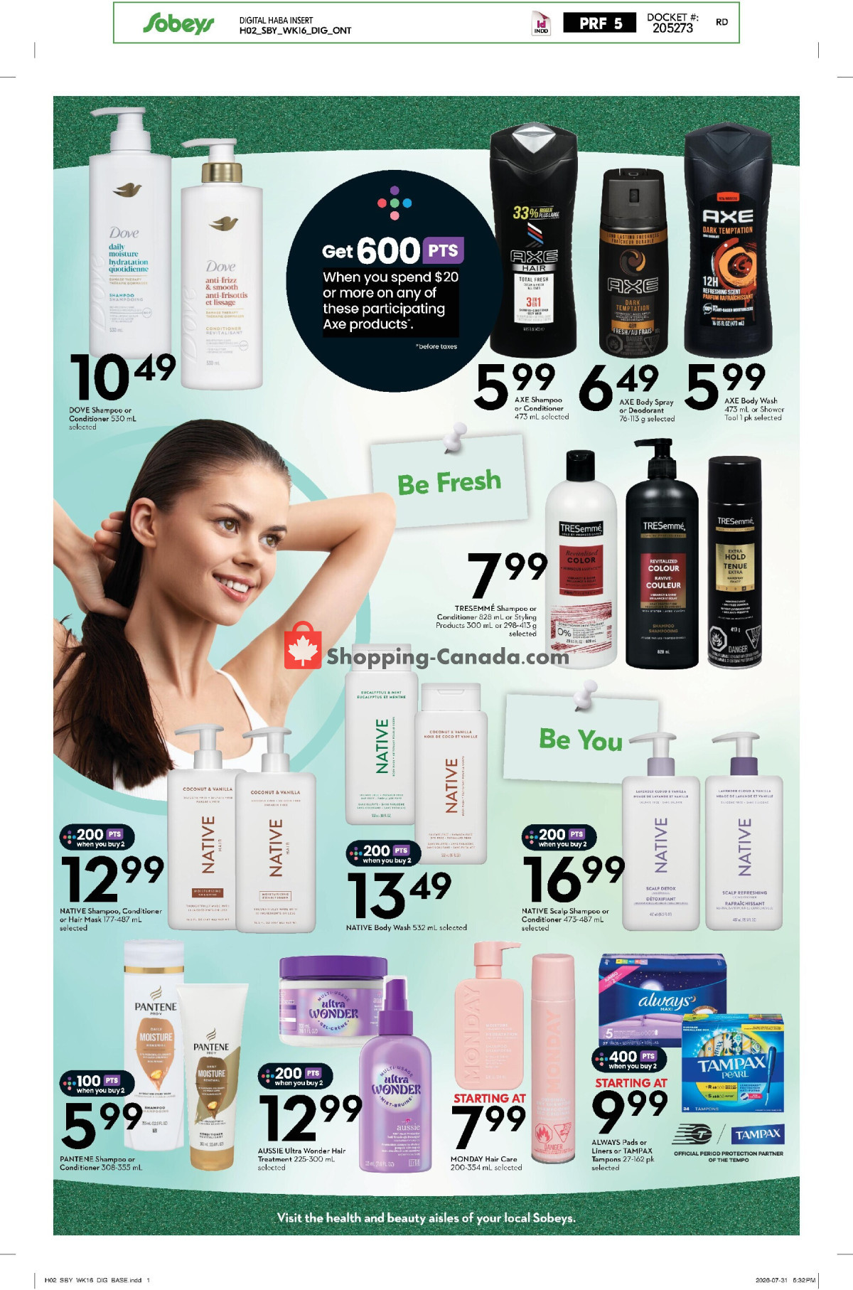 Sobeys flyer from Thursday August 13, 2026 to Wednesday September 16, 2026 - page 3