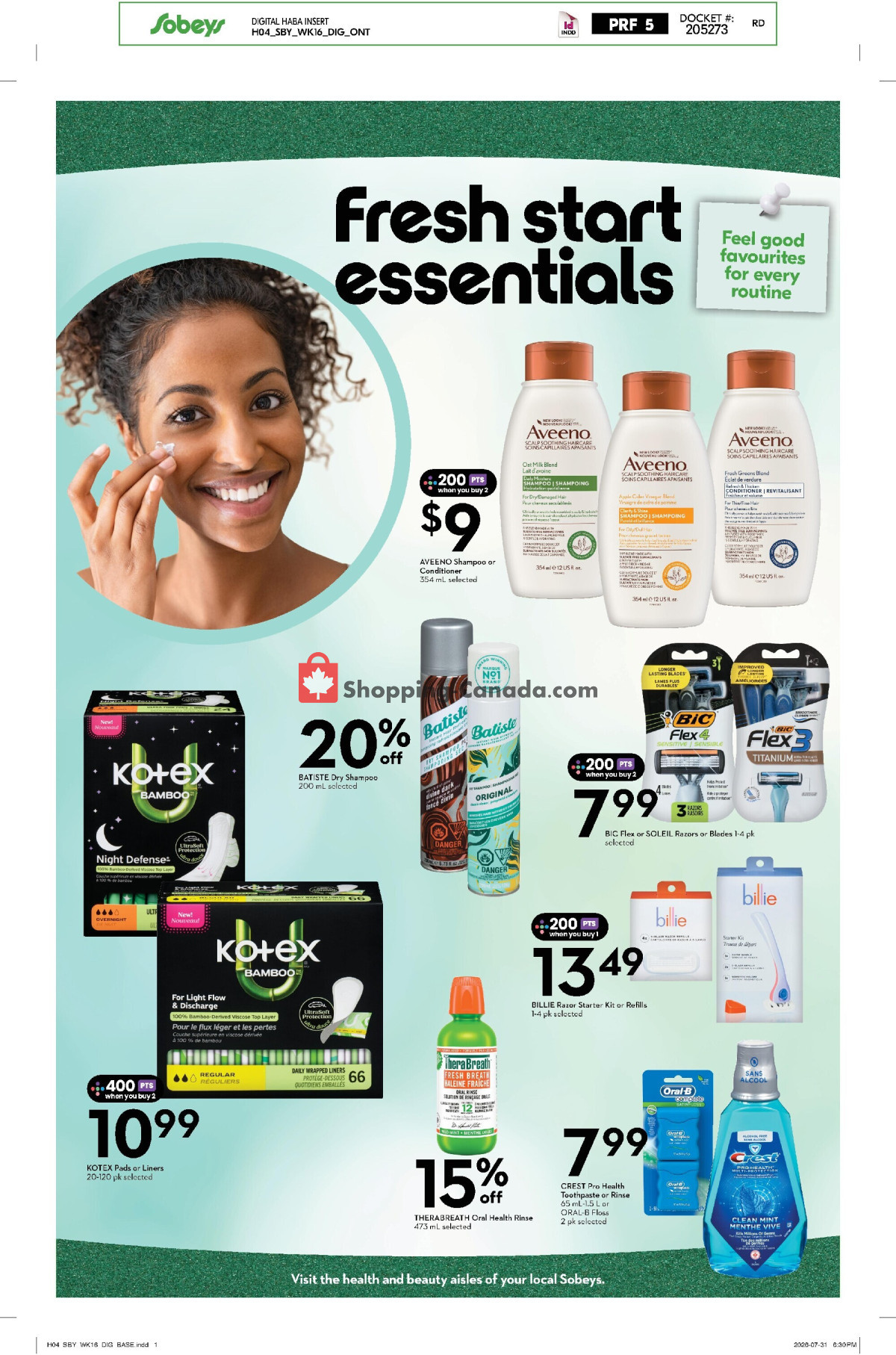 Sobeys flyer from Thursday August 13, 2026 to Wednesday September 16, 2026 - page 5