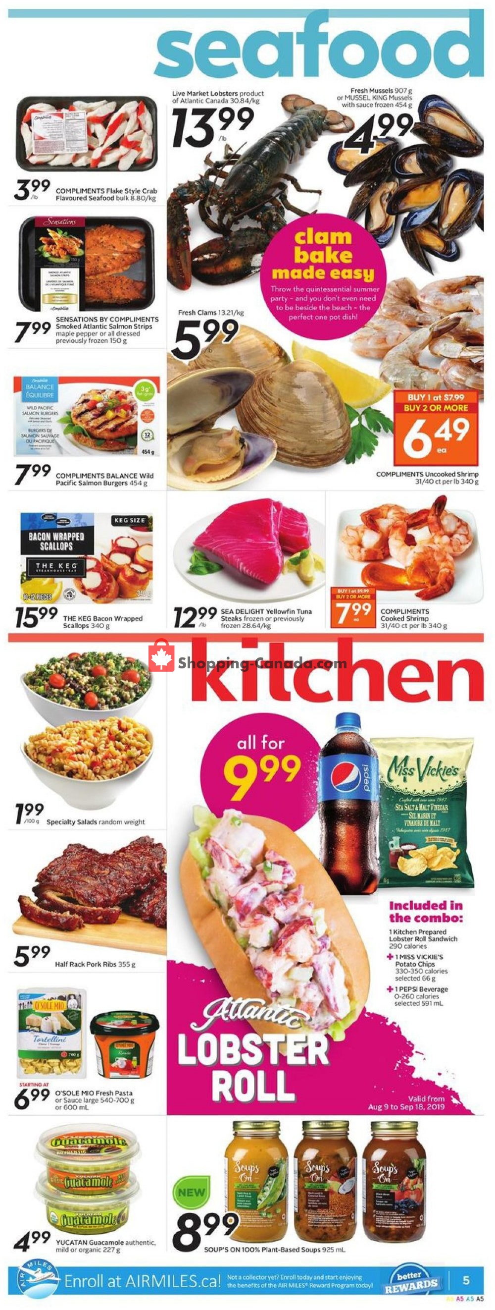 Sobeys flyer from Thursday August 8, 2019 to Wednesday August 14, 2019 - page 6