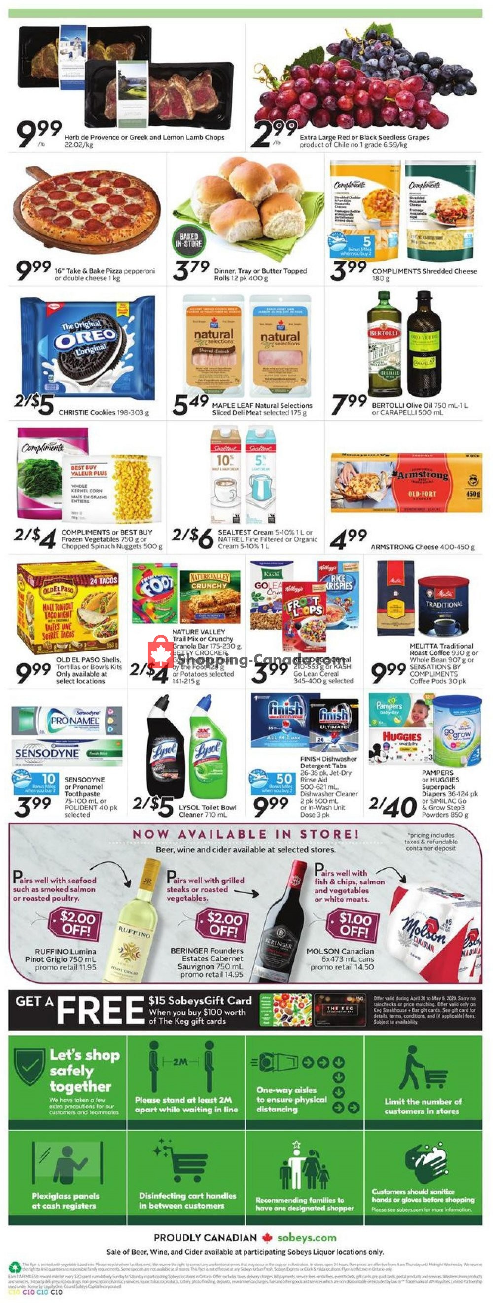 Sobeys flyer from Thursday April 30, 2020 to Wednesday May 6, 2020 - page 16
