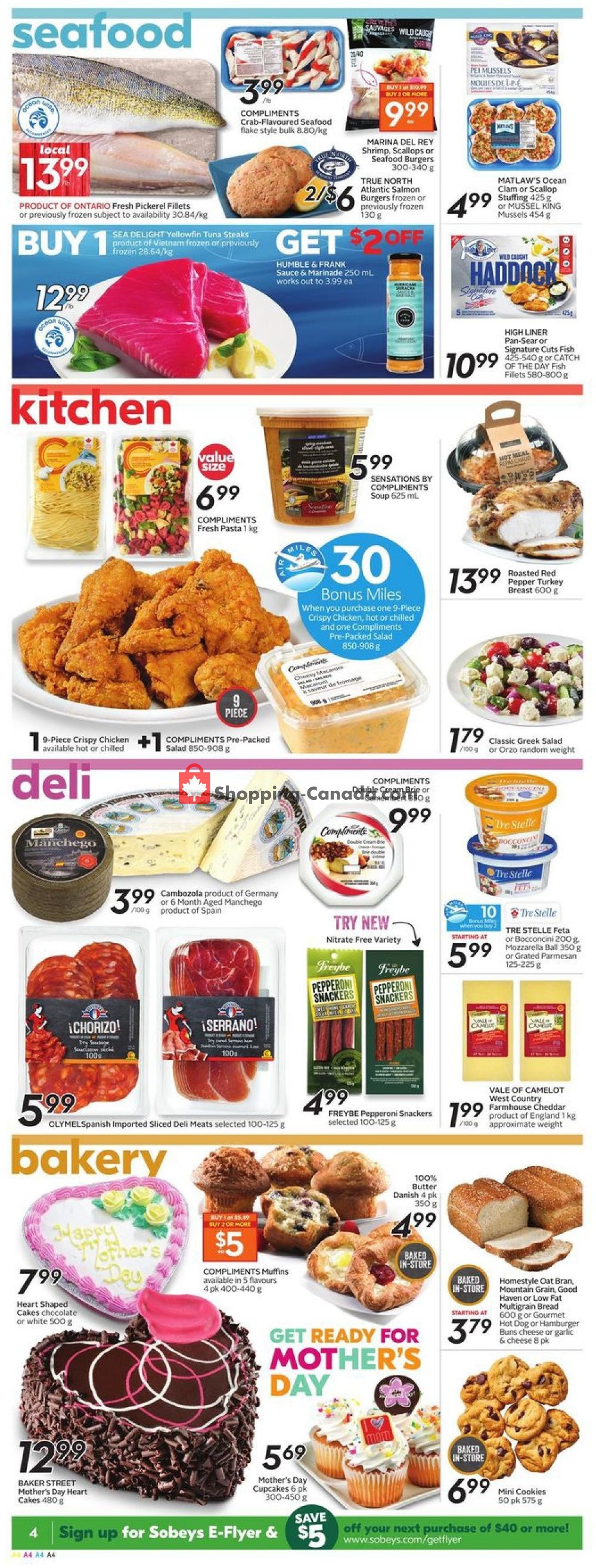 Sobeys flyer from Thursday April 30, 2020 to Wednesday May 6, 2020 - page 6
