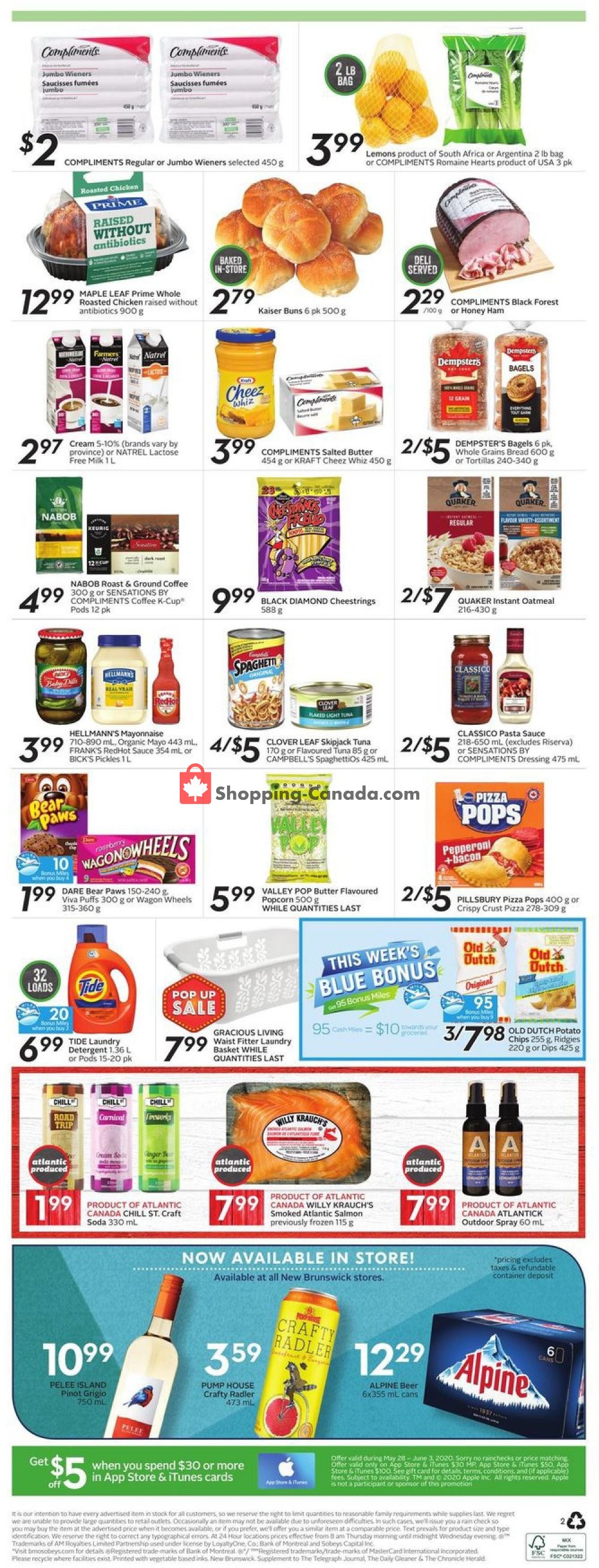 Sobeys flyer from Thursday May 28, 2020 to Wednesday June 3, 2020 - page 14