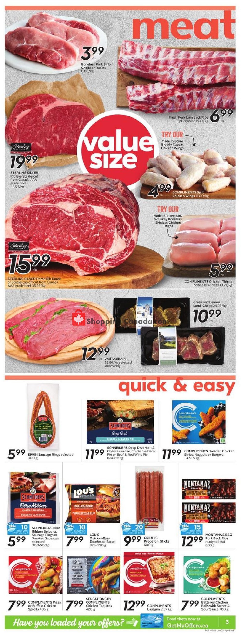 Sobeys flyer from Thursday May 28, 2020 to Wednesday June 3, 2020 - page 5
