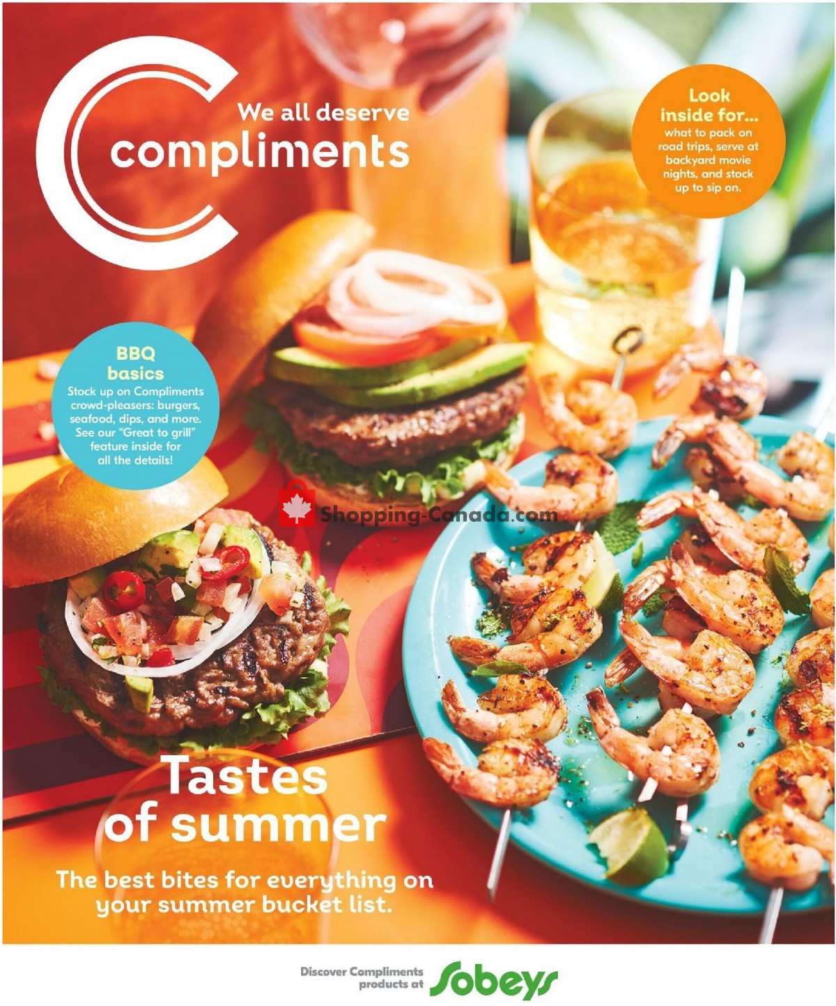 Sobeys flyer from Thursday June 9, 2022 to Wednesday July 13, 2022 - page 1