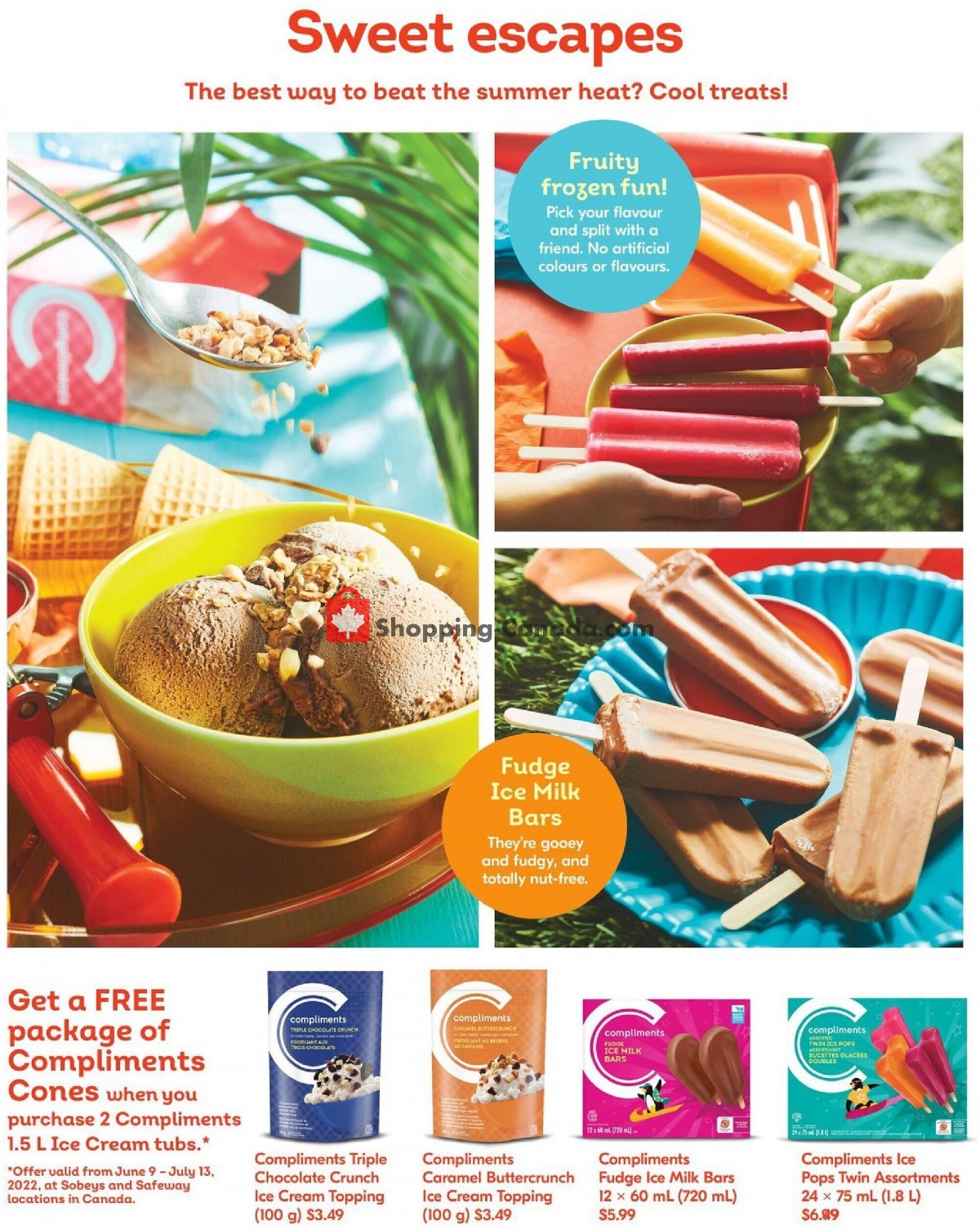 Sobeys flyer from Thursday June 9, 2022 to Wednesday July 13, 2022 - page 3