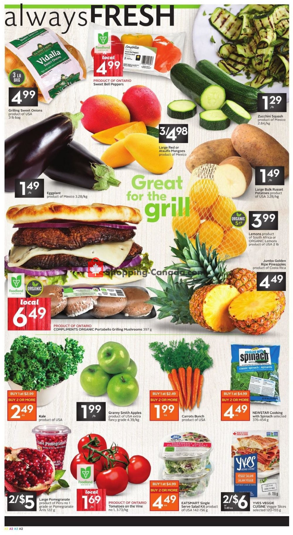 Sobeys flyer from Thursday April 23, 2020 to Wednesday April 29, 2020 - page 2
