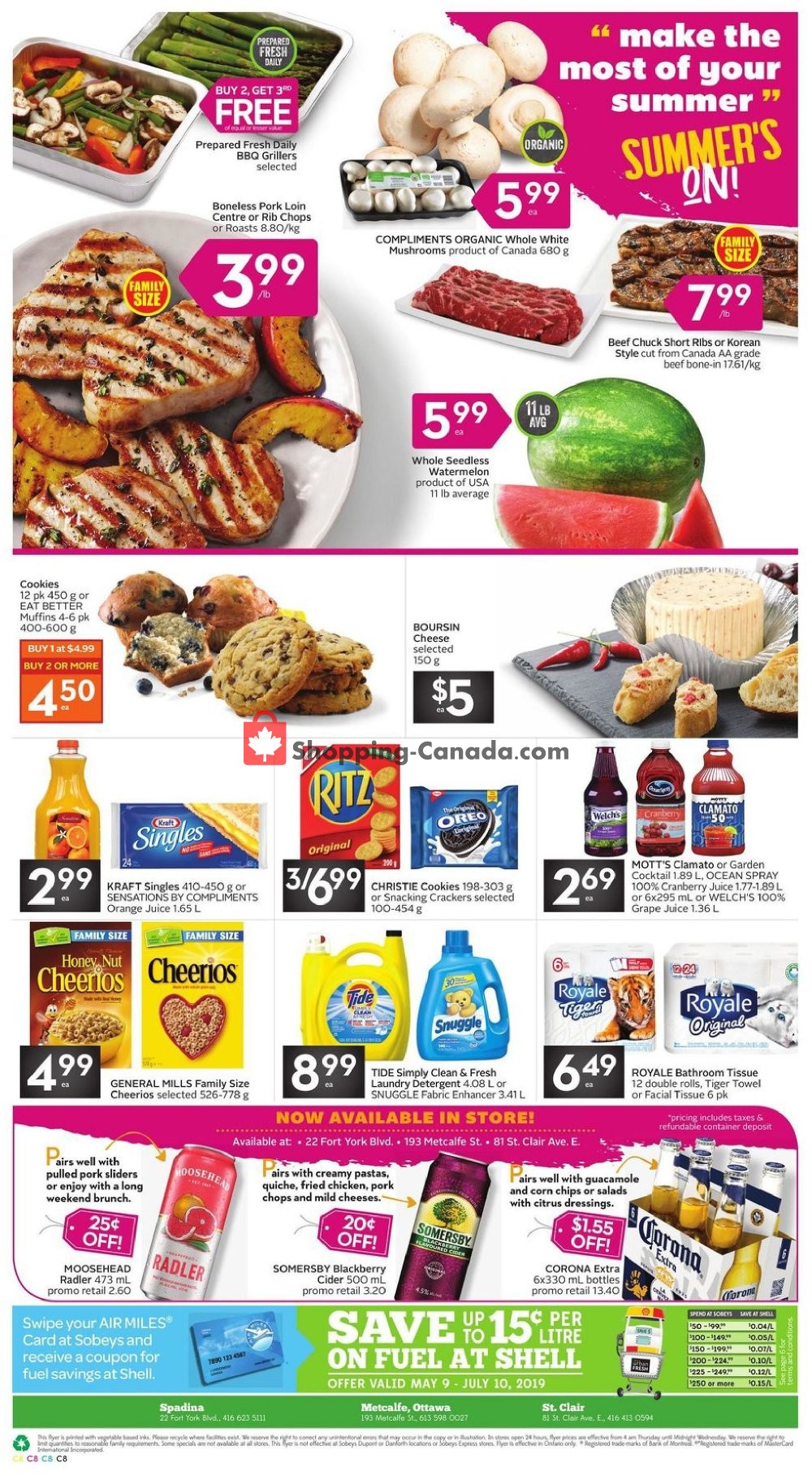 Sobeys flyer from Thursday May 16, 2019 to Wednesday May 22, 2019 - page 11